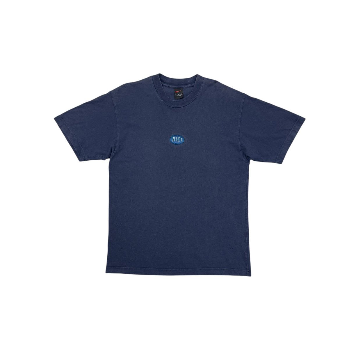Nike × Vintage Vintage Nike Embroidered Center Logo T-Shirt Size M Size US M / EU 48-50 / 2 - 1 Thumbnail