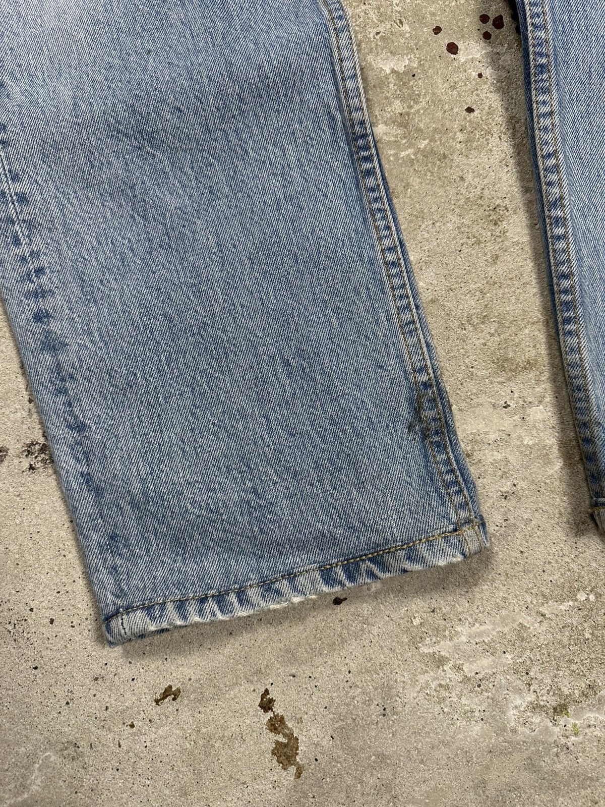 Levi's Vintage 1992 Levi’s 501 Blue Jeans Denim Pants 90s made usa Size US 30 / EU 46 - 3 Thumbnail