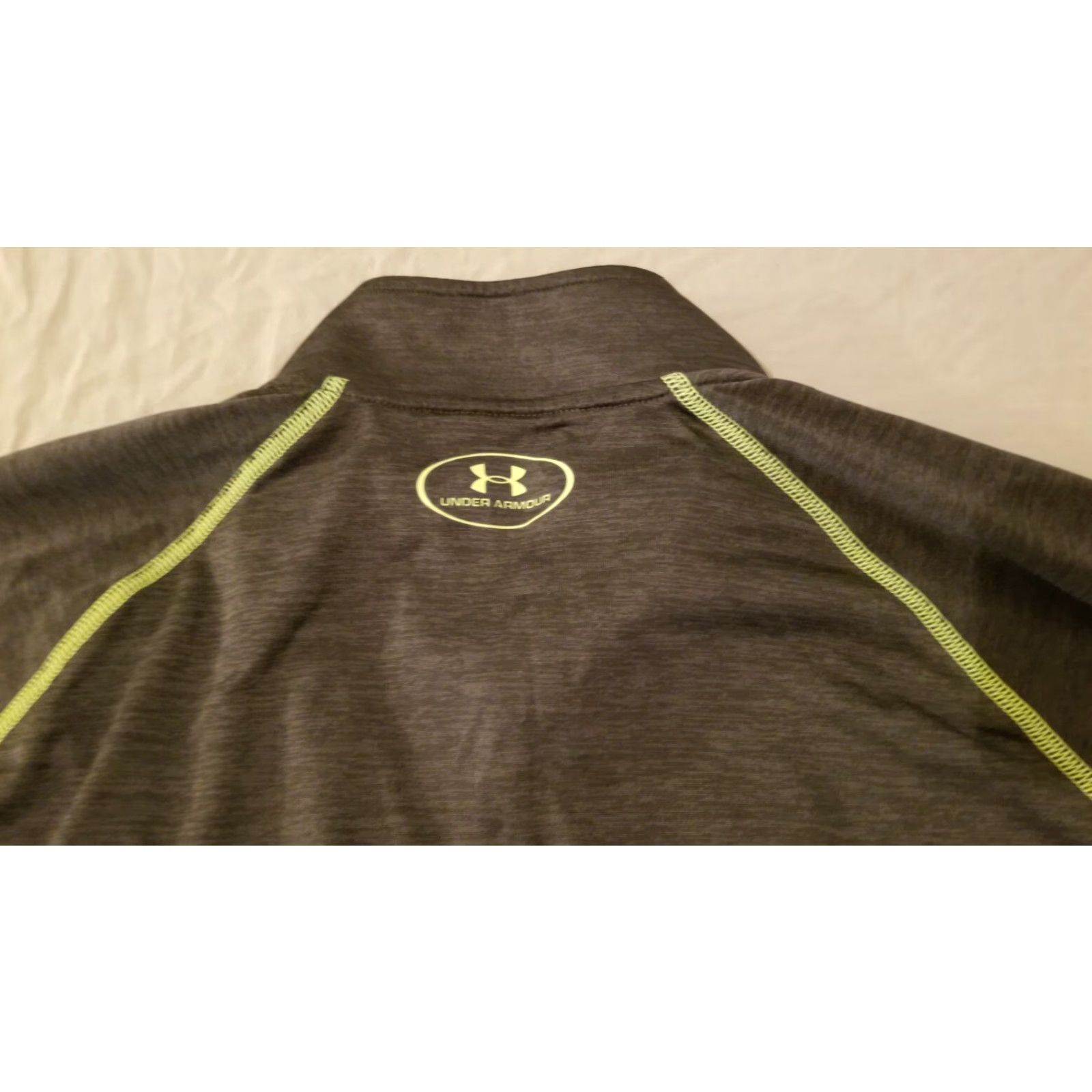 Under Armour **Under Armour Large Gray Half Zip T-Shirt Athletic** User: Under Armour Large Gray Half Zip T-Shirt Athletic Size US L / EU 52-54 / 3 - 5 Thumbnail