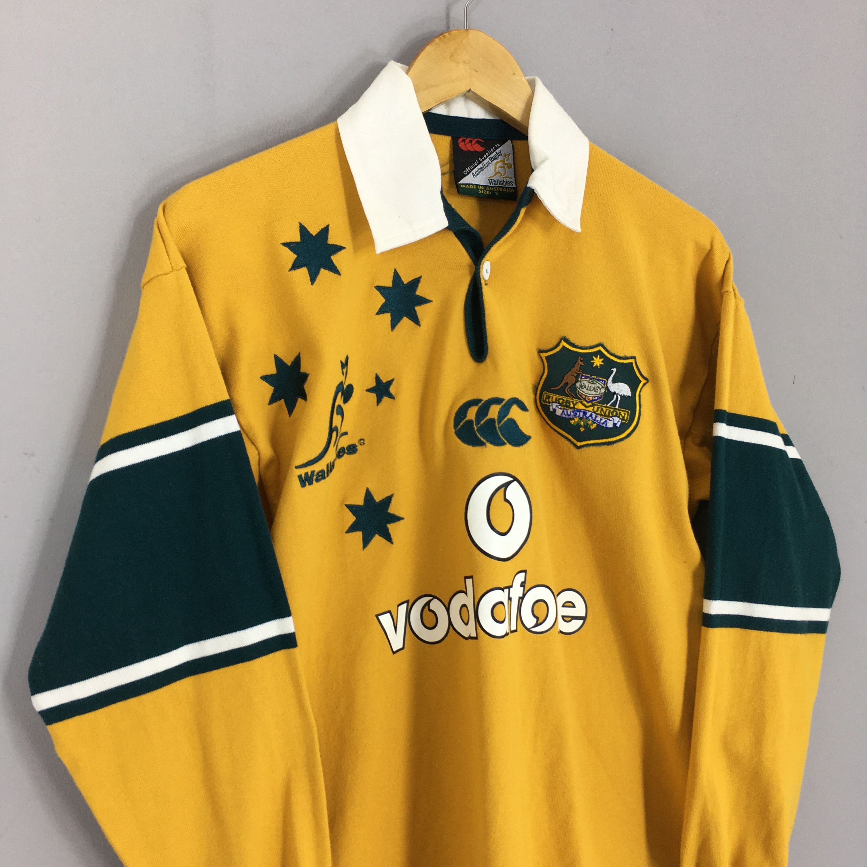 Canterbury Wallabies Rugby Shirt Vintage 90s Wallabies Canterbury
