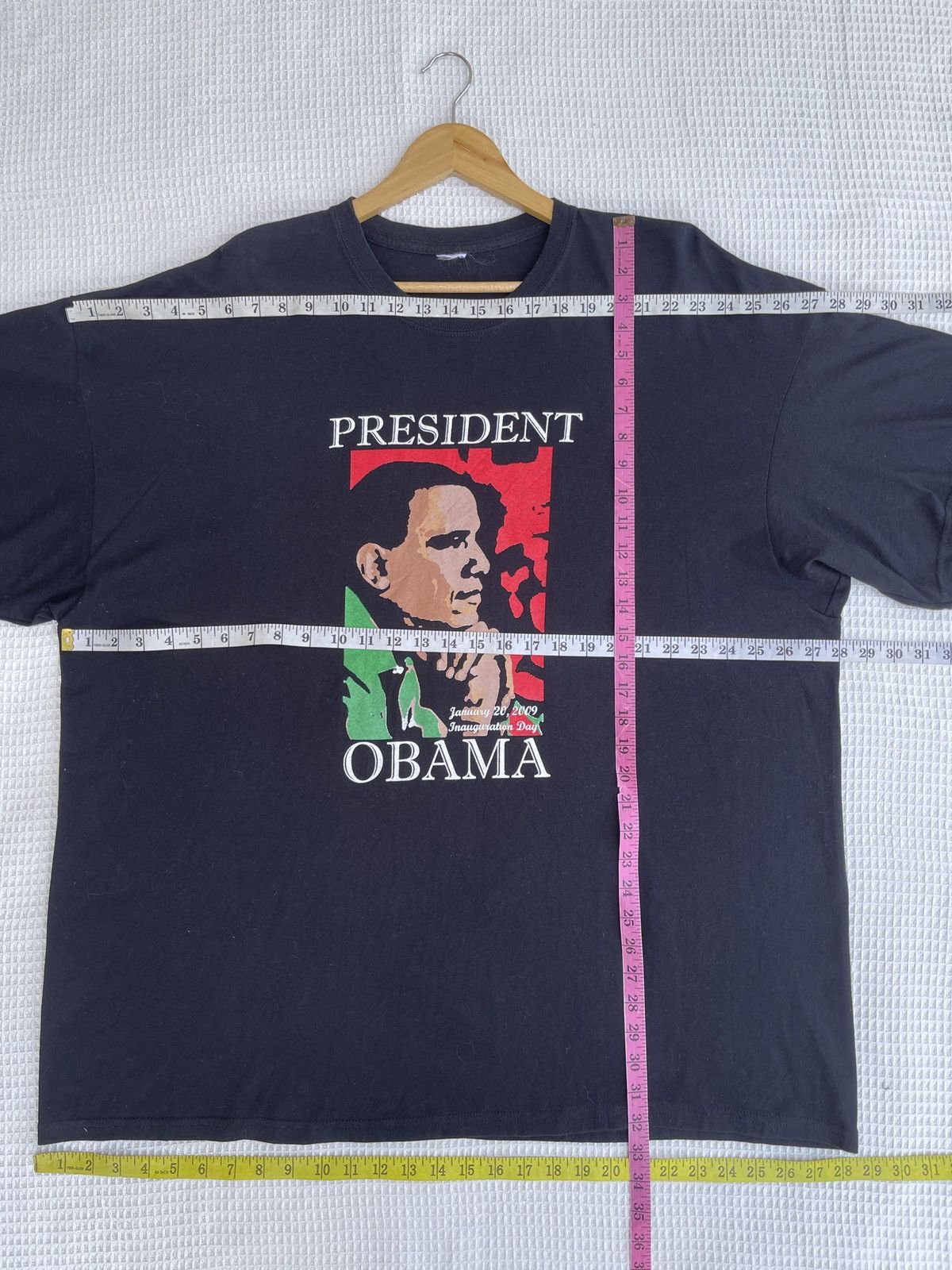 President's Last Drop🔥Rare🔥Vintage Y2K PRESIDENT OBAMA T Shirt Size US XXL / EU 58 / 5 - 8 Thumbnail