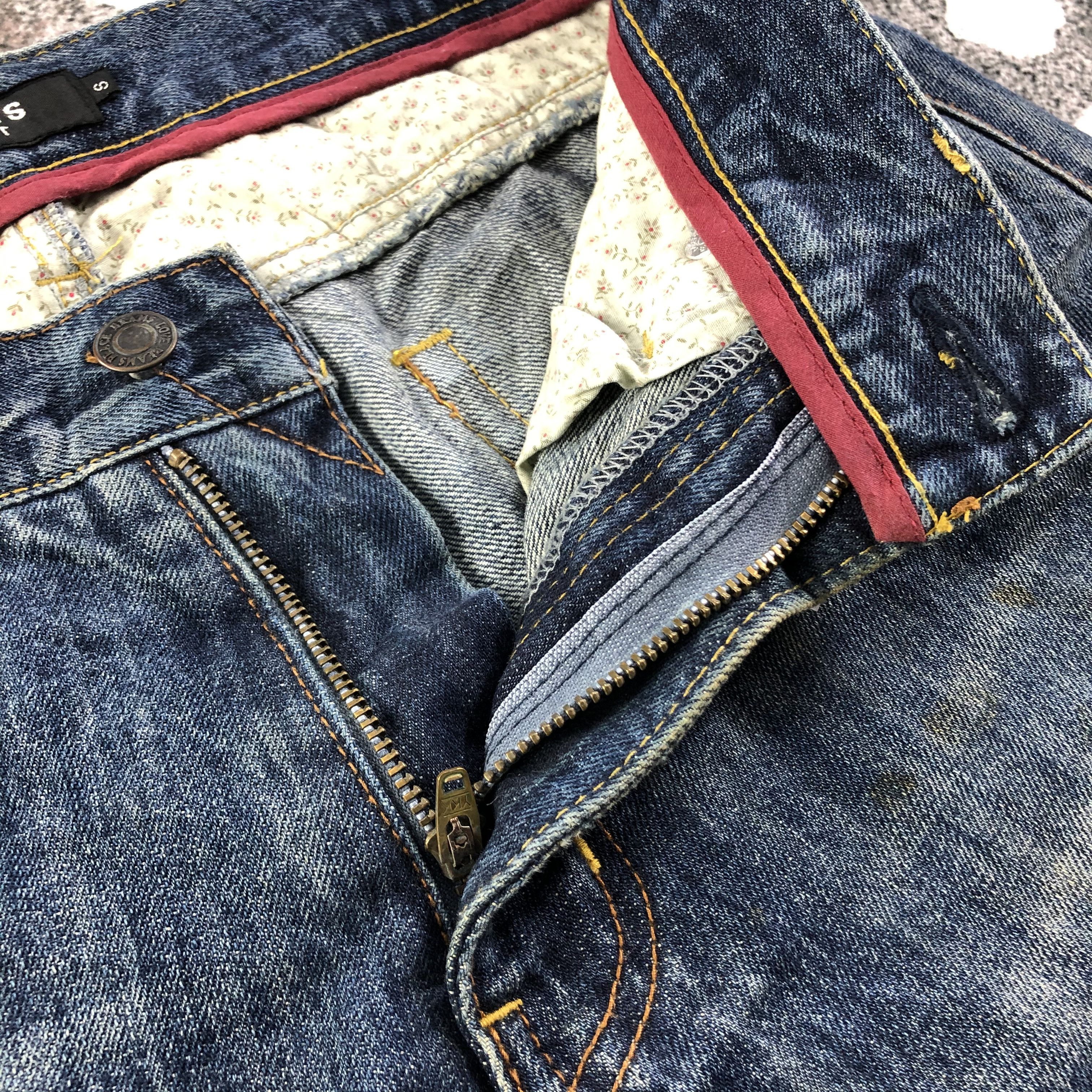 Beams Plus Beams Heart Jeans Blue Wash Denim KJ1818 Size US 32 / EU 48 - 8 Thumbnail