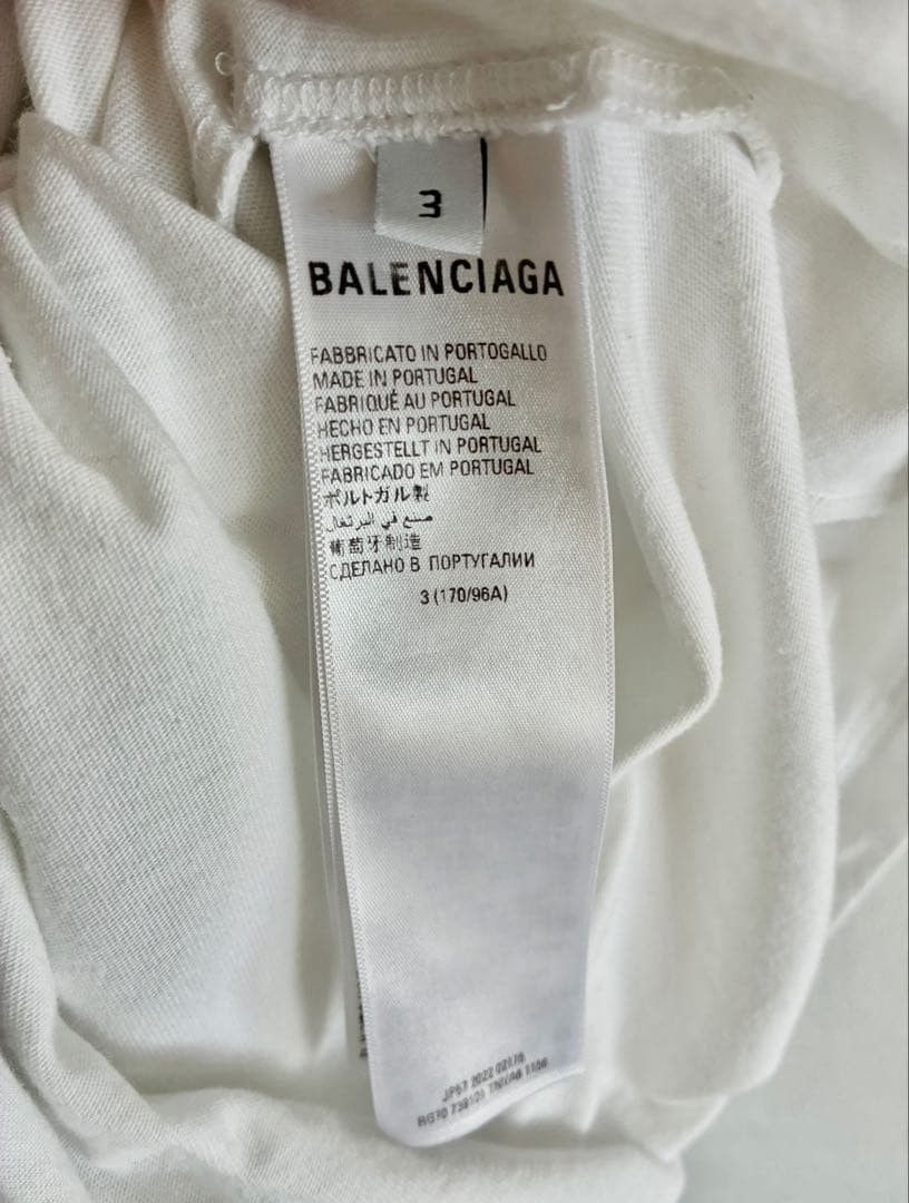Balenciaga Balenciaga Adidas Collaboration T-Shirt White Size US XXS / EU 40 - 4 Thumbnail