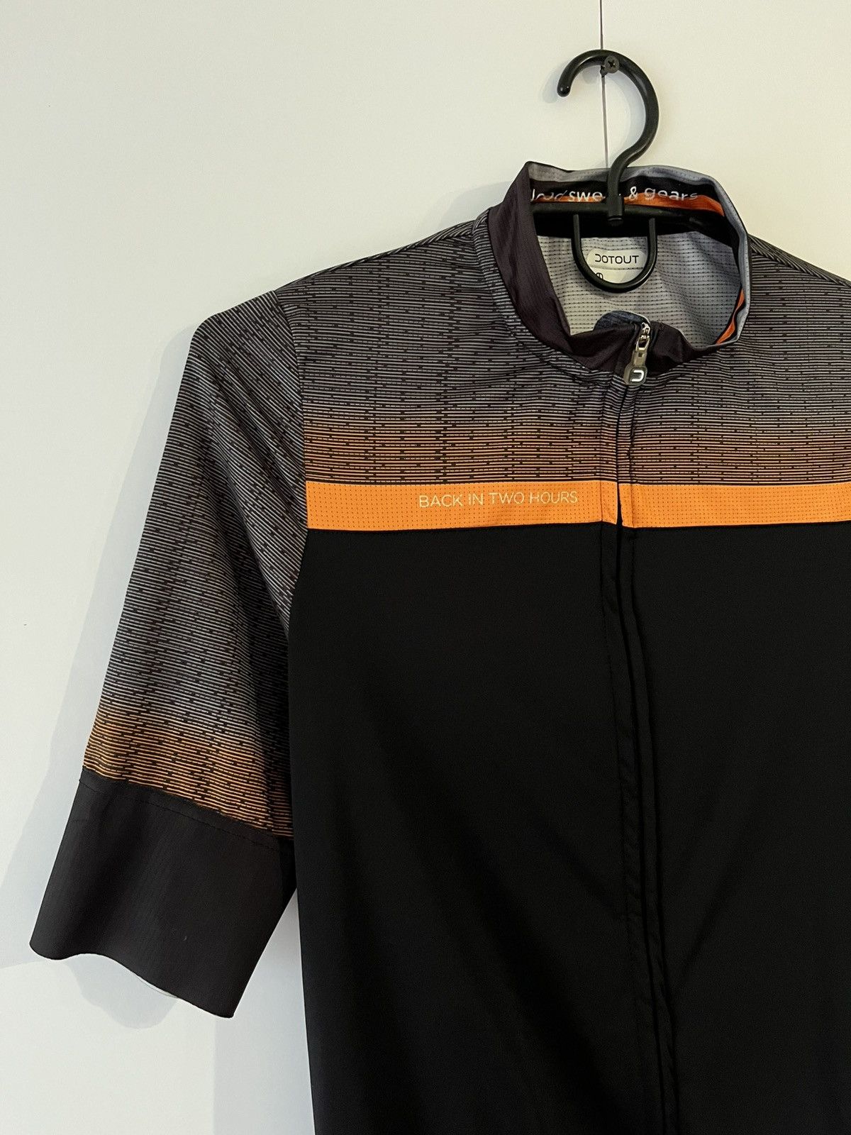 Other Dotout Back in Two Hours Cycle Full Zip Jersey Size US M / EU 48-50 / 2 - 2 Thumbnail