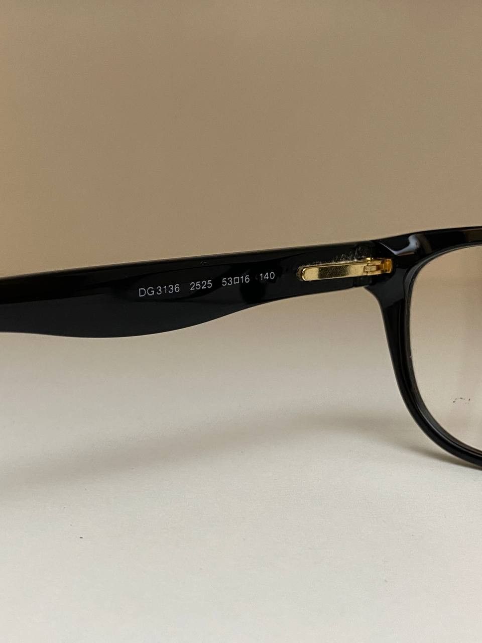 Dolce & Gabbana Dolce & Gabbana Leopard DG 3136 Black Eyeglasses Vintage Size ONE SIZE - 6 Thumbnail