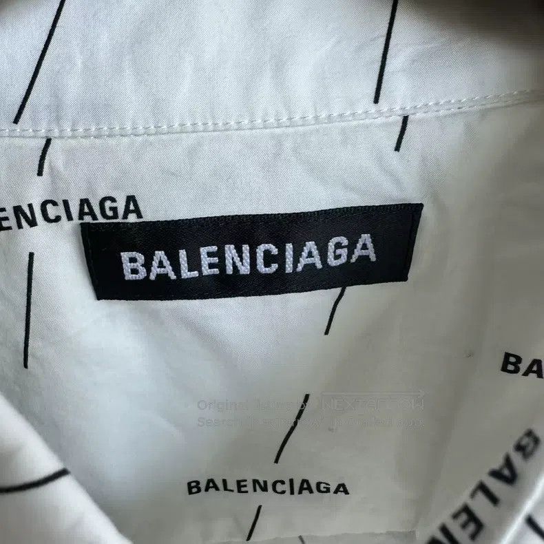 Balenciaga Balenciaga Barrage print shirt jacket Size M / US 6-8 / IT 42-44 - 4 Thumbnail