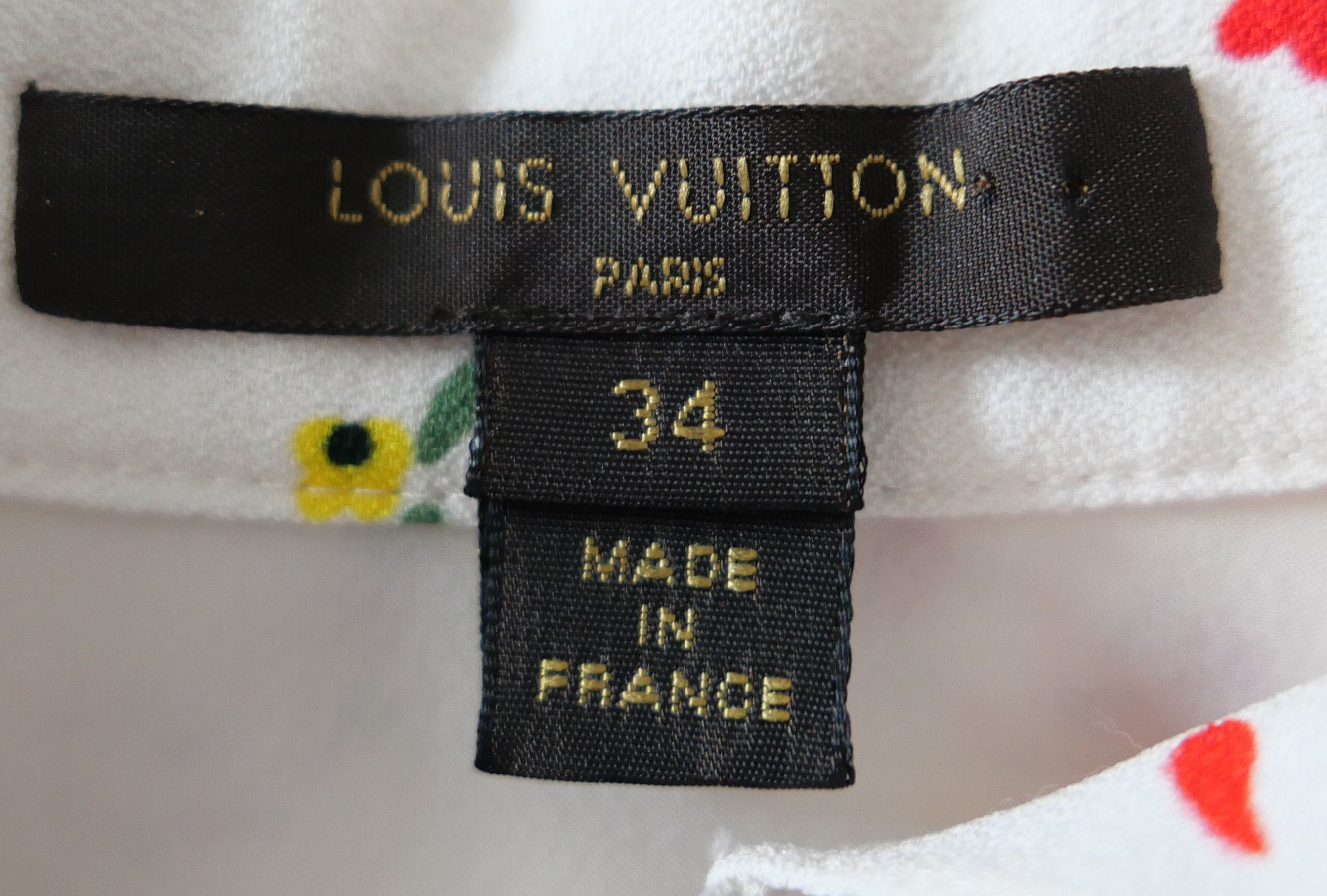 Louis Vuitton Louis Vuitton Resort 2017 Floral Ruffle Neck Blouse Size XS / US 0-2 / IT 36-38 - 6 Thumbnail