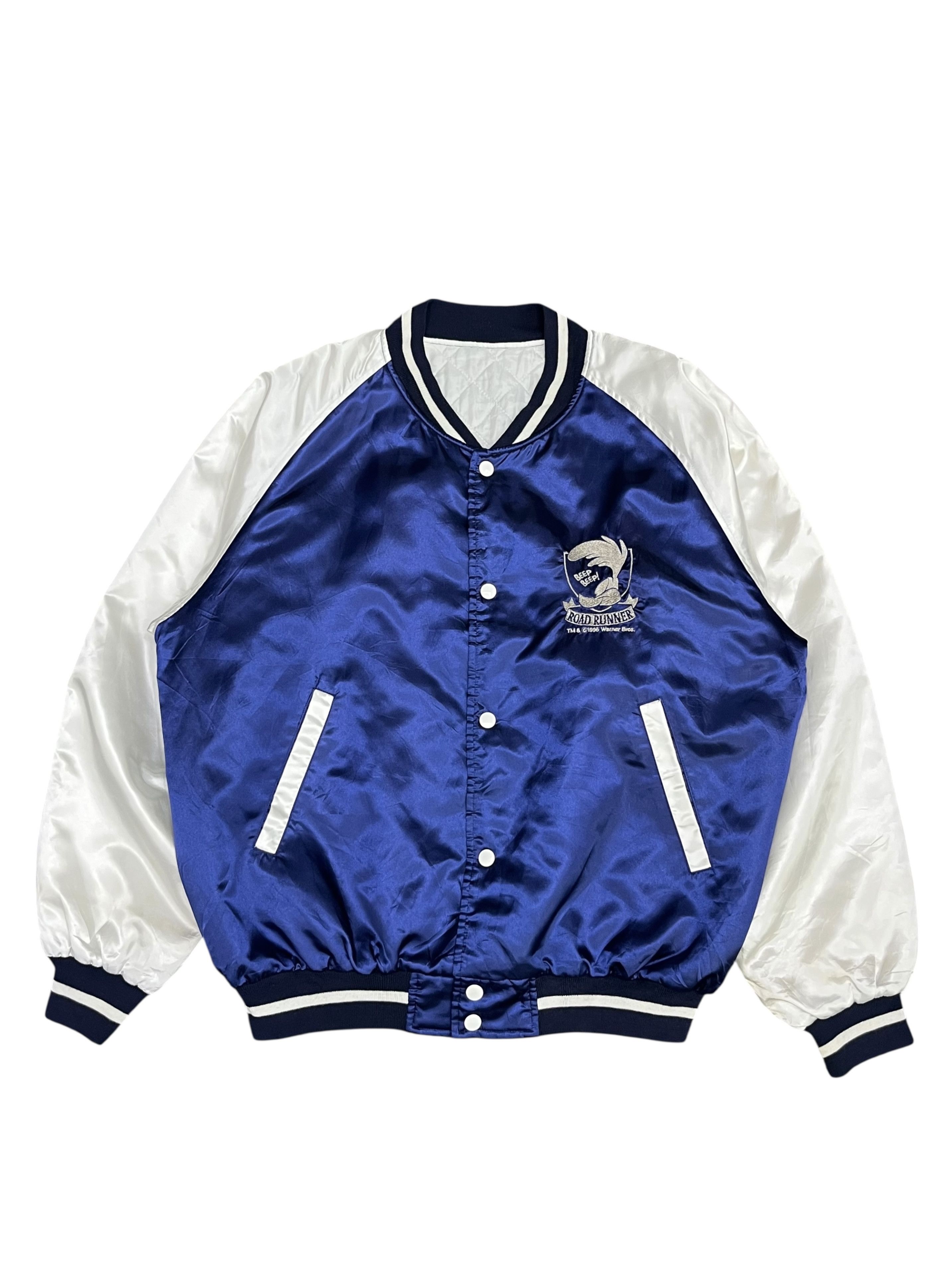 🔥Vintage 1995 ROADRUNNER Varsity Jacket TM & Warner Bros