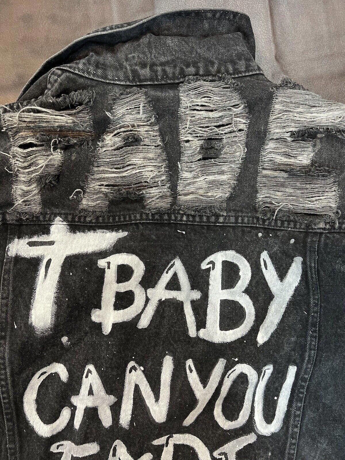 The Unbranded Brand Vintage Denim Jacket Graphic BREAK DOWN BREAK AWAY Size US XXL / EU 58 / 5 - 3 Thumbnail