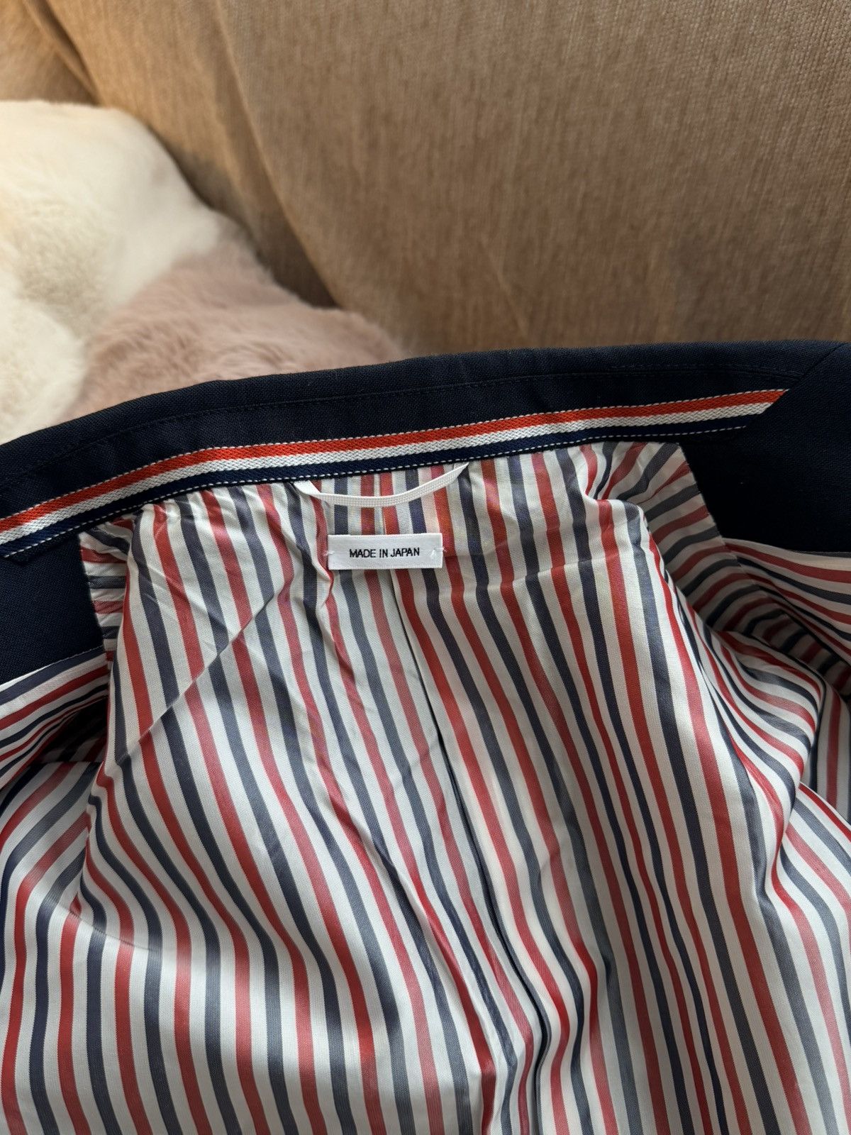 Thom Browne Thom Browne High Armhole Sport Coat Blazer Size 38R - 8 Thumbnail