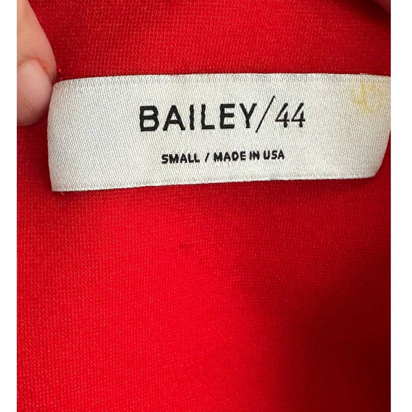 Bailey 44 BAILEY/44 red short sleeves cocktail dress size Small Size S / US 4 / IT 40 - 3 Thumbnail