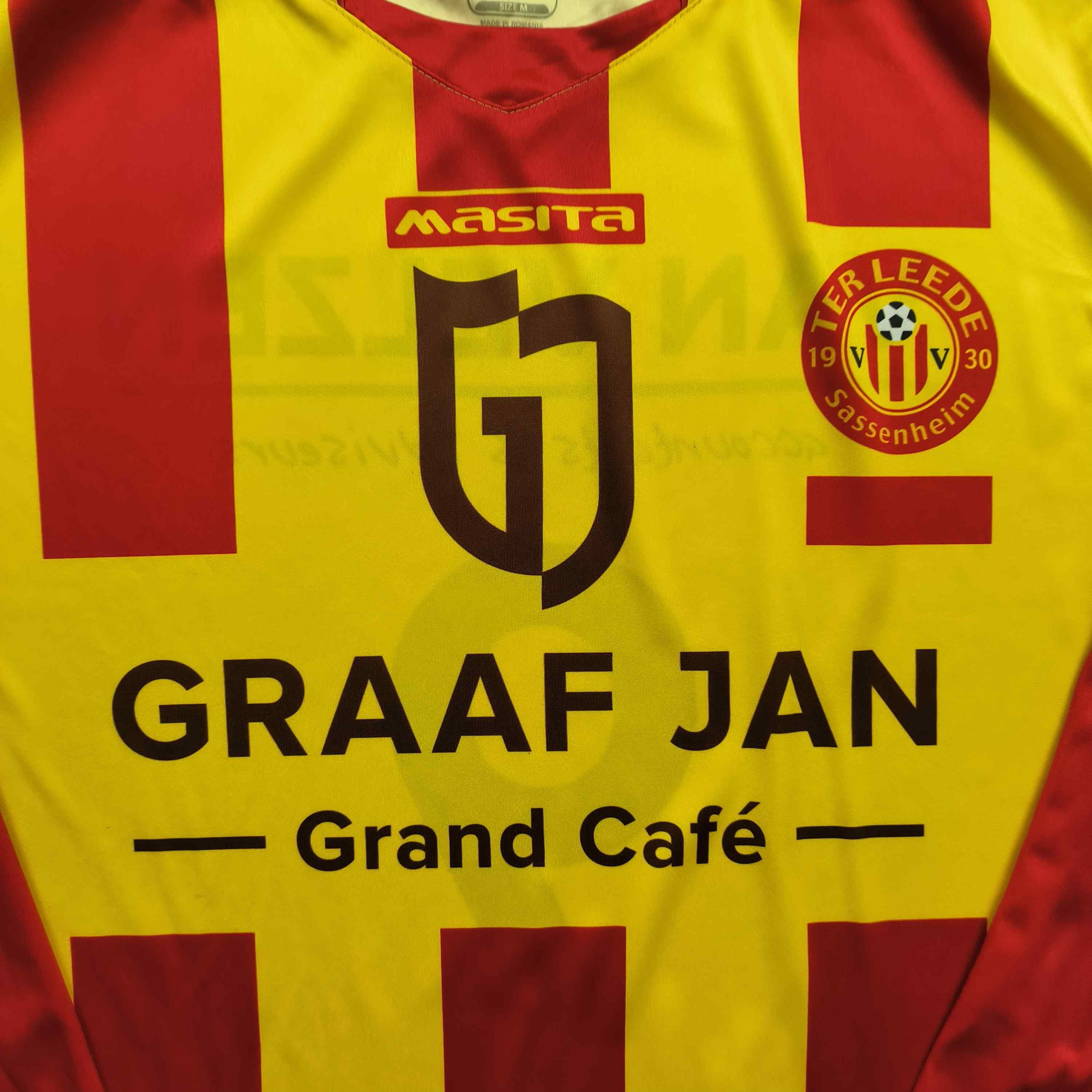 Other Ter Leede Masita home long sleeve #9 football jersey size M Size US M / EU 48-50 / 2 - 3 Thumbnail