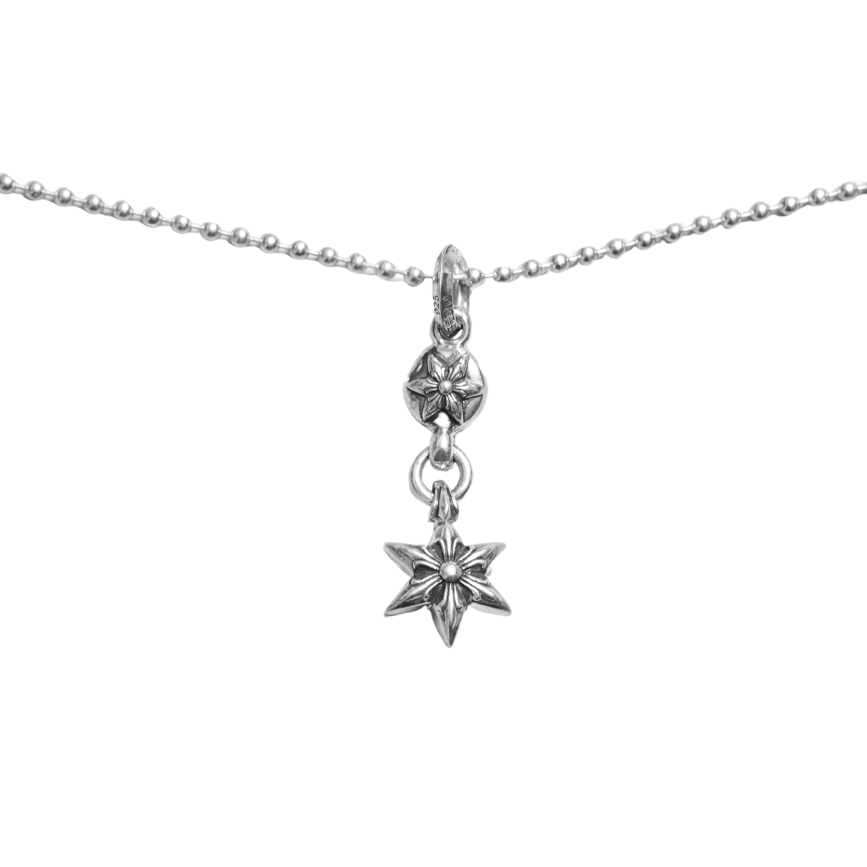 Chrome Hearts CHROME HEARTS Star Charm Silver Necklace Size ONE SIZE - 4 Thumbnail