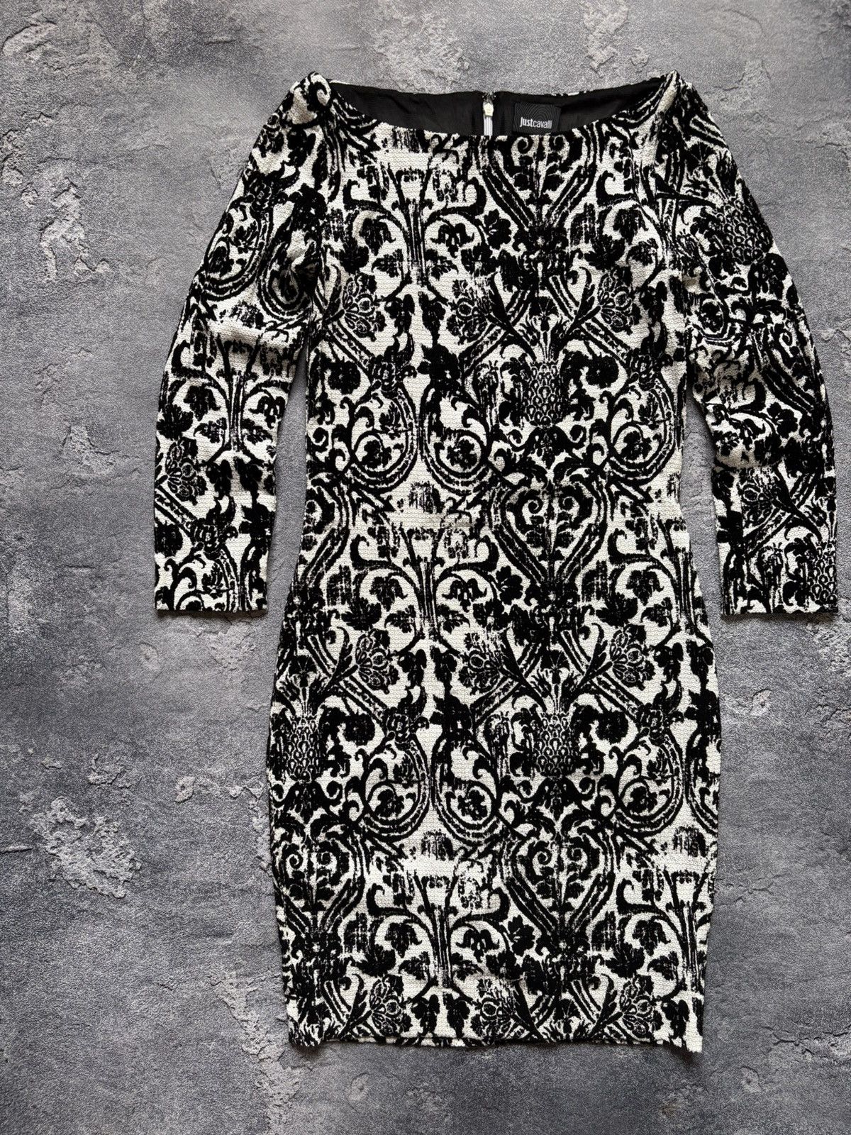 Just Cavalli Vintage Just Cavalli Luxury Baroque Y2K Women’s Dress Rare Size M / US 6-8 / IT 42-44 - 2 Thumbnail