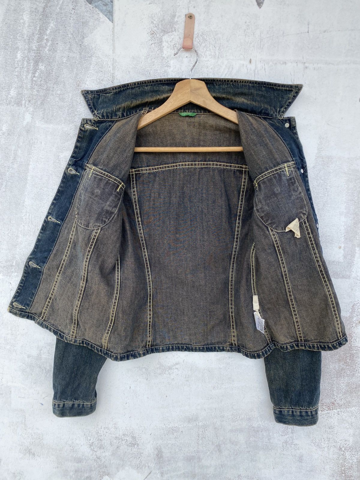 United Colors Of Benetton United Colors of Benetton Denim Jacket Size S / US 4 / IT 40 - 8 Thumbnail