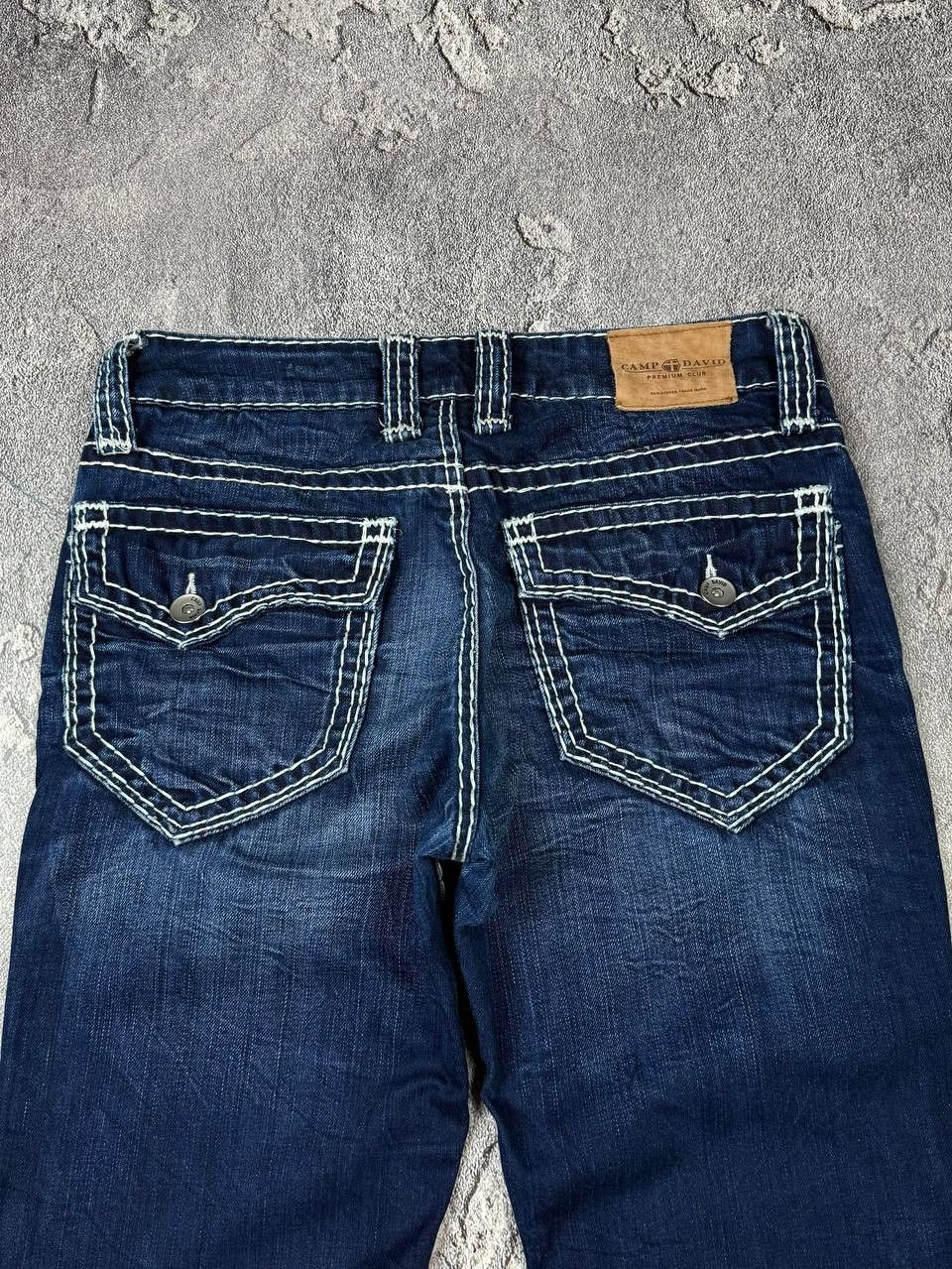 If Six Was Nine Y2K LGB Style Faded Washed Distressed Denim 2000s Size US 32 / EU 48 - 4 Thumbnail