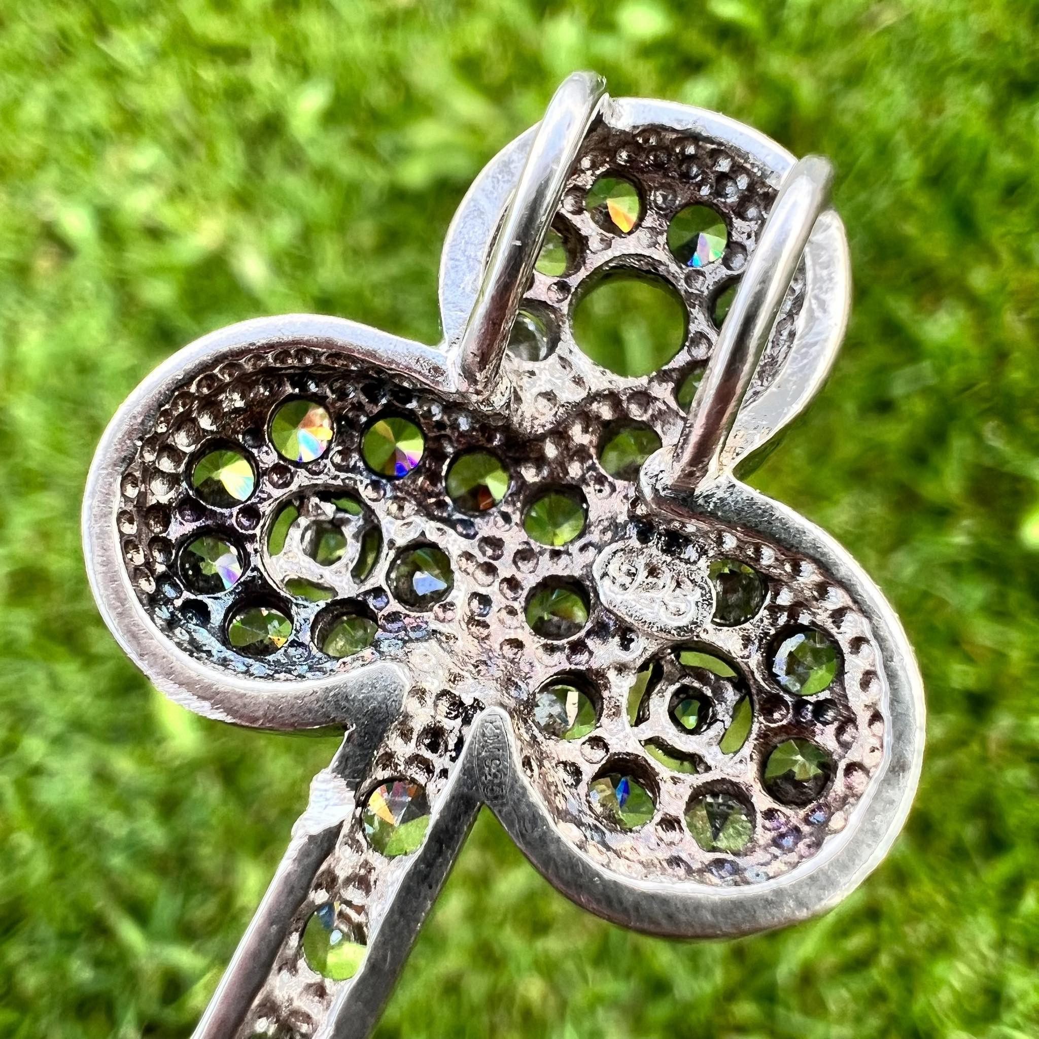 Sterling Silver Huge Sterling Silver 925 Jewelry Fashion Pendant Key italy Size ONE SIZE - 8 Thumbnail