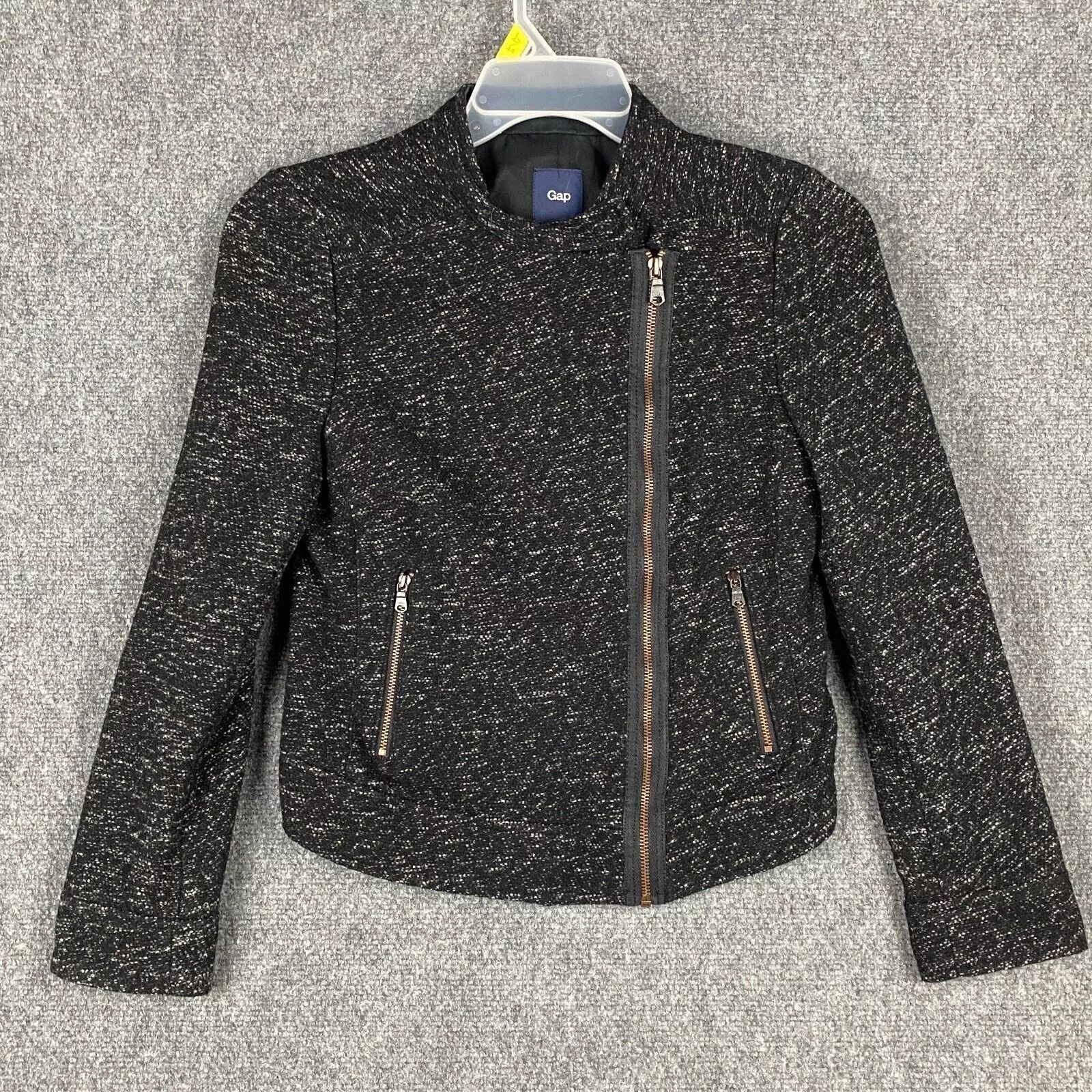 Gap Gap Wool Jacket Women's XS Knitted Full Zip Wool Blend Size XS / US 0-2 / IT 36-38 - 1 Thumbnail
