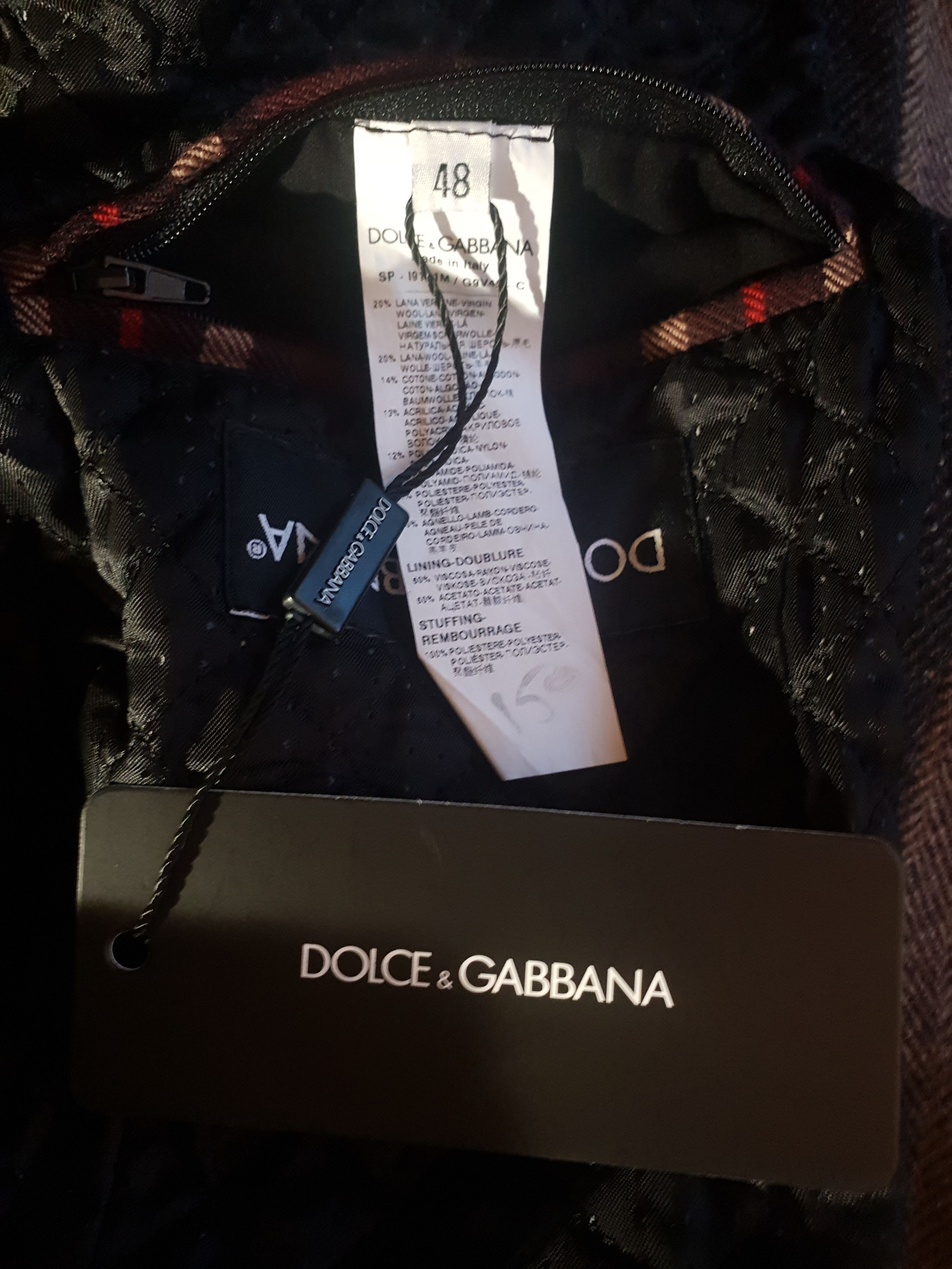 Dolce & Gabbana Dolce and Gabbana Patchwork Quilted Woolblend Jacket Size US M / EU 48-50 / 2 - 16 Thumbnail