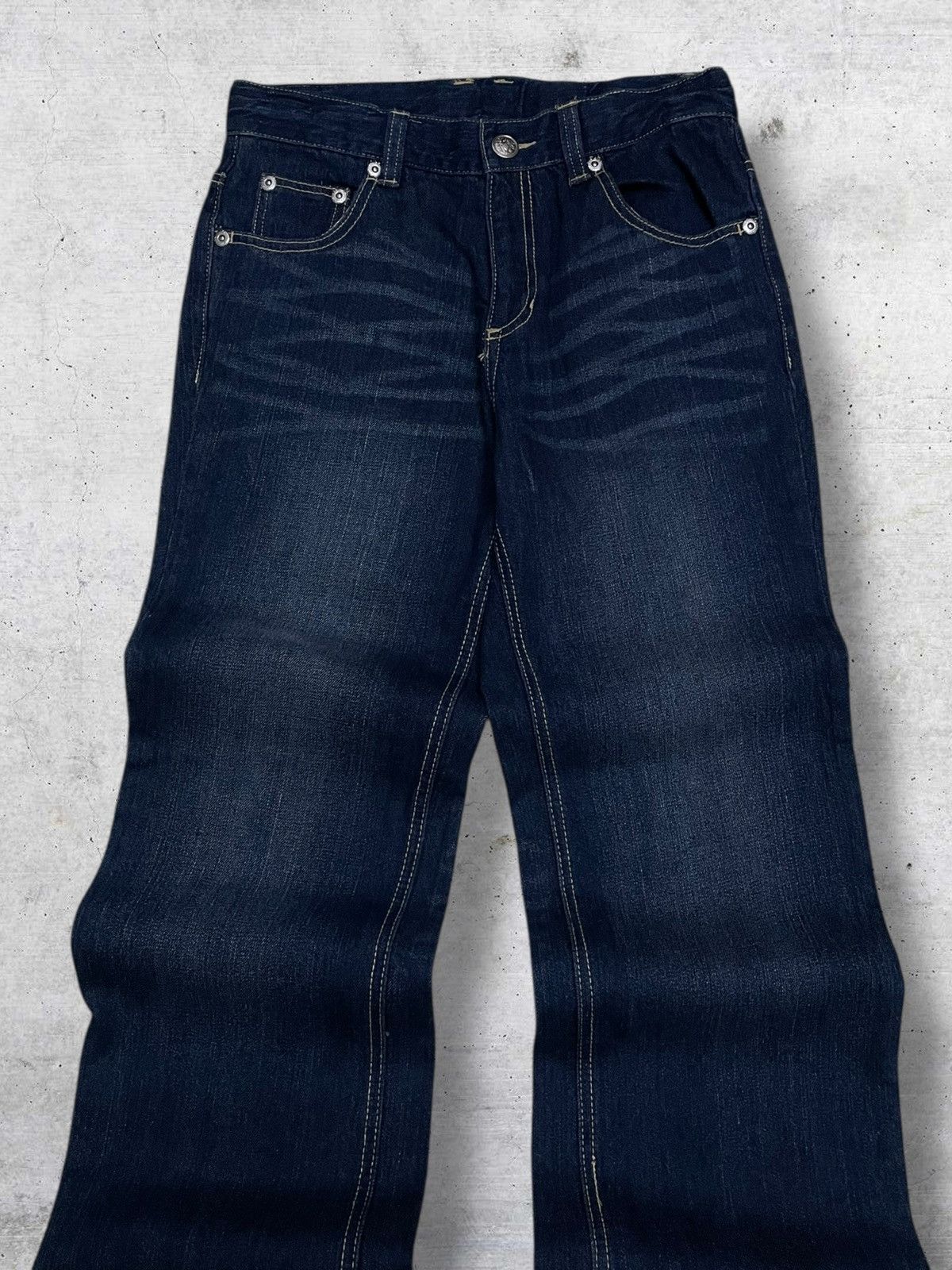 Hysteric Glamour VINTAGE WILD EAGLE 90S JAPAN DESIGNER SKULL AFFLICTION DENIM Size US 28 / EU 44 - 13 Thumbnail