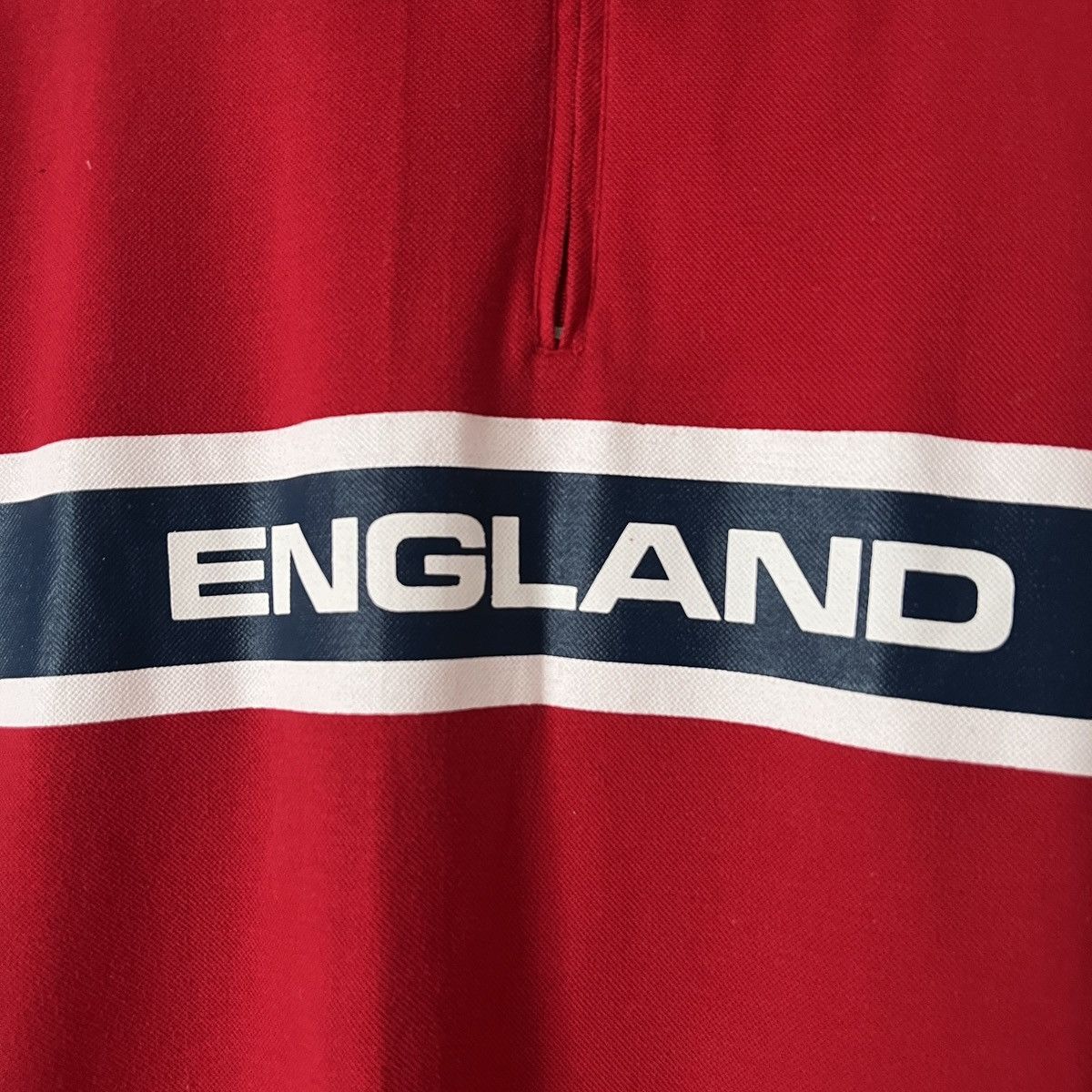 Vintage Vintage 90s Admiral England Polo Shirt Jersey Football Size US L / EU 52-54 / 3 - 6 Thumbnail