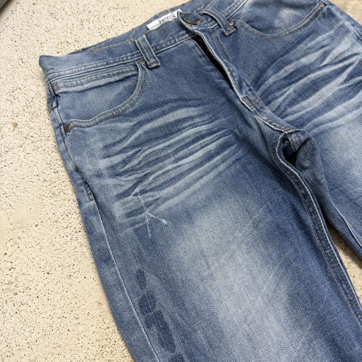 Japanese Brand Robble Whisker Distressed Straight Denim Pants Size US 28 / EU 44 - 7 Thumbnail
