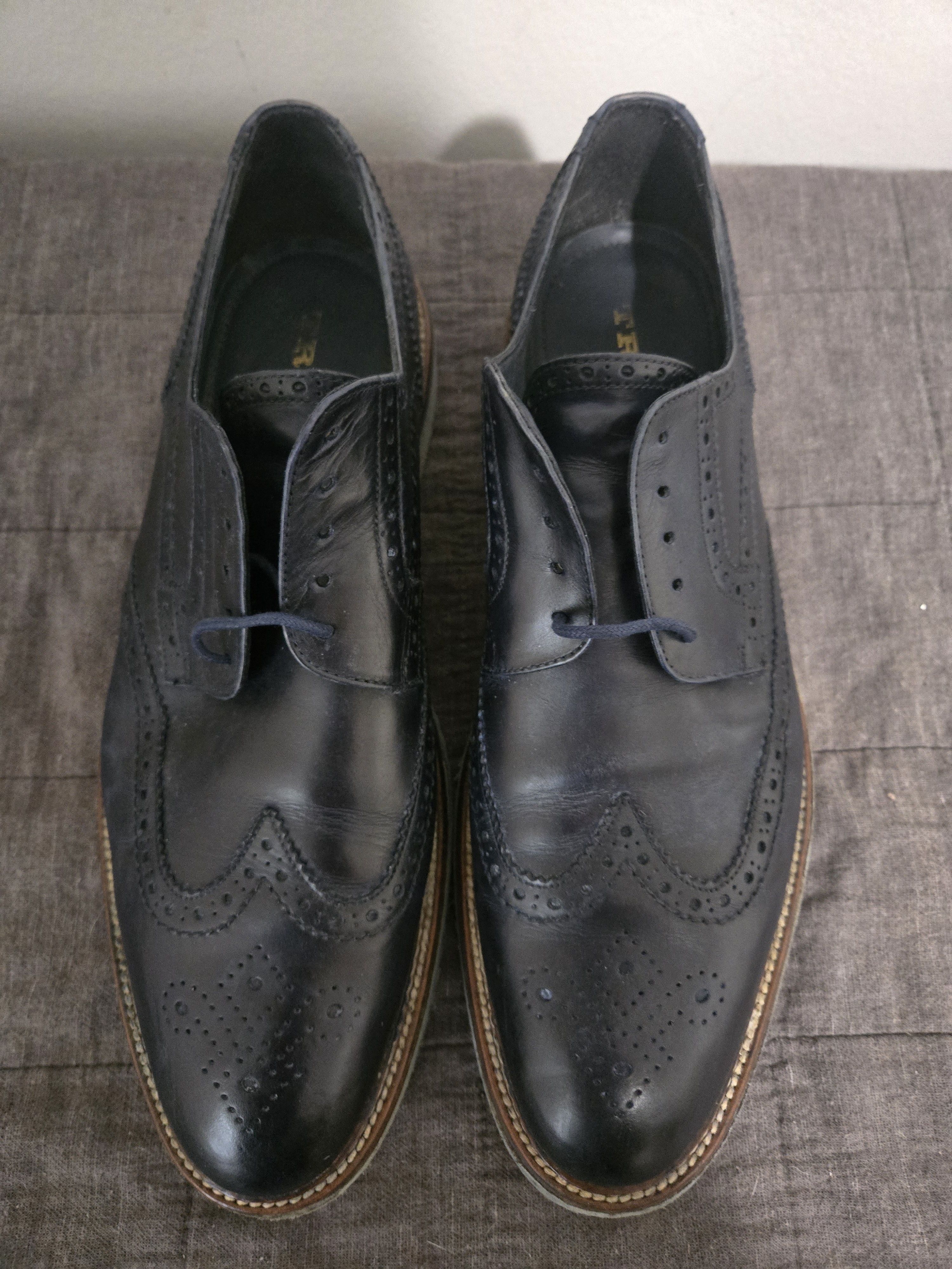 Trask 2019 - M13 - Trask Rogan Wingtip - Navy - XL Extralight Sole Size US 13 / EU 46 - 3 Thumbnail