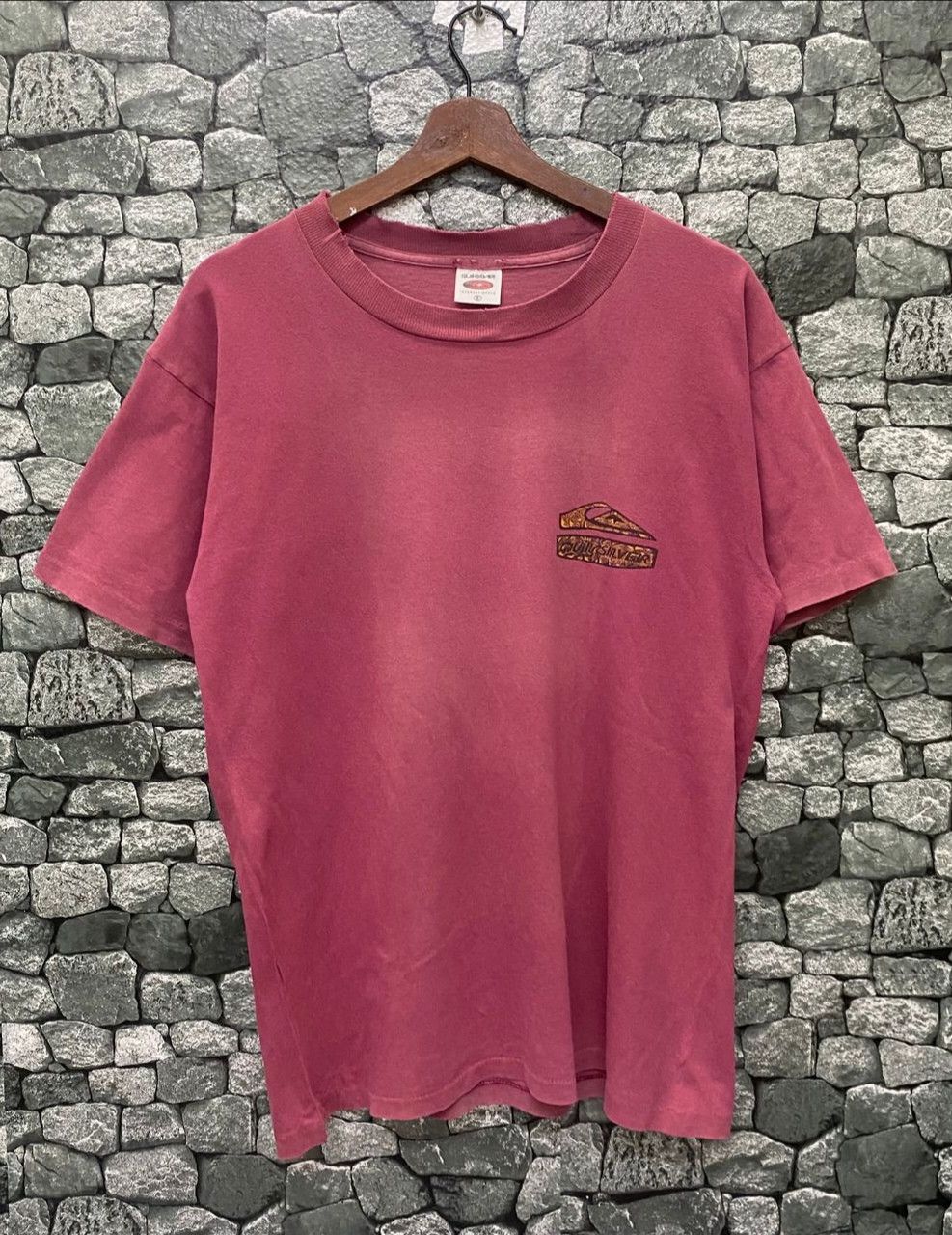 Quiksilver Vintage 90s Quicksilver Distressed Tshirt Size US M / EU 48-50 / 2 - 2 Thumbnail