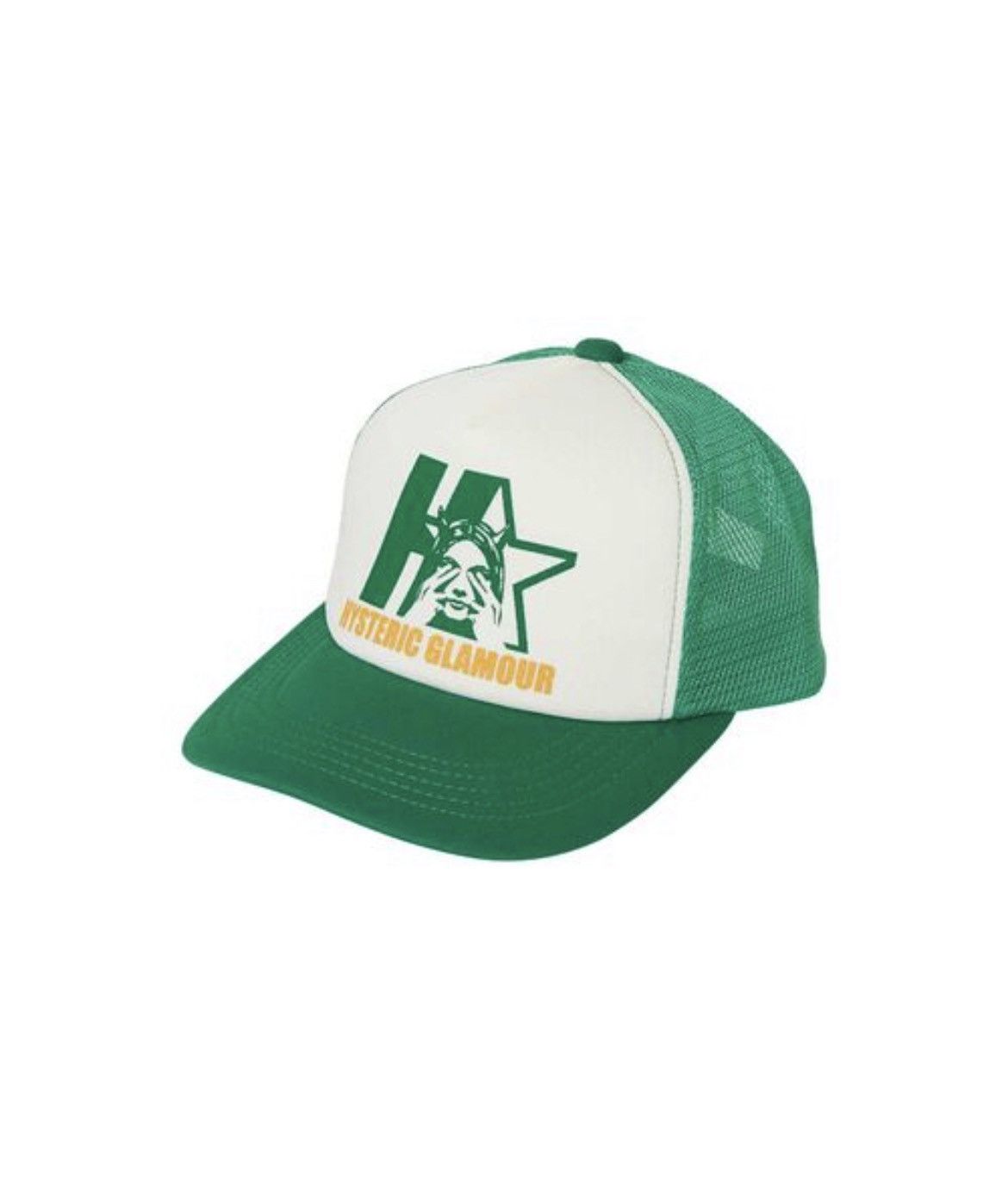 Hysteric Glamour HYSTERIC GLAMOUR STAR EVIL MESH CAP TRUCKER HAT Size ONE SIZE - 1 Thumbnail