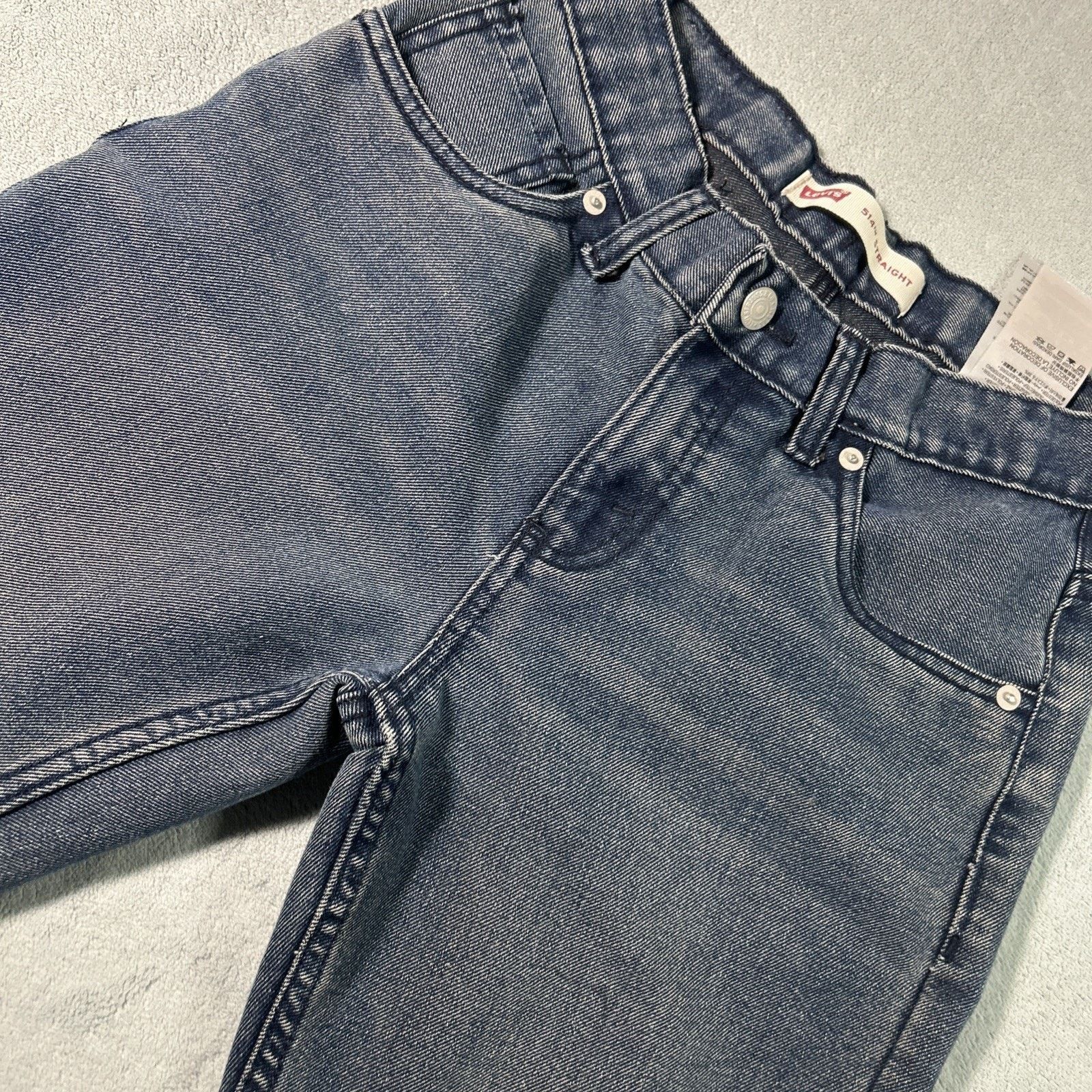 Levi's Levis 514 Straight Jeans Youth Teen 14 27x27 Hamilton Skinny Size 36" / US 14 / IT 50 - 12 Thumbnail