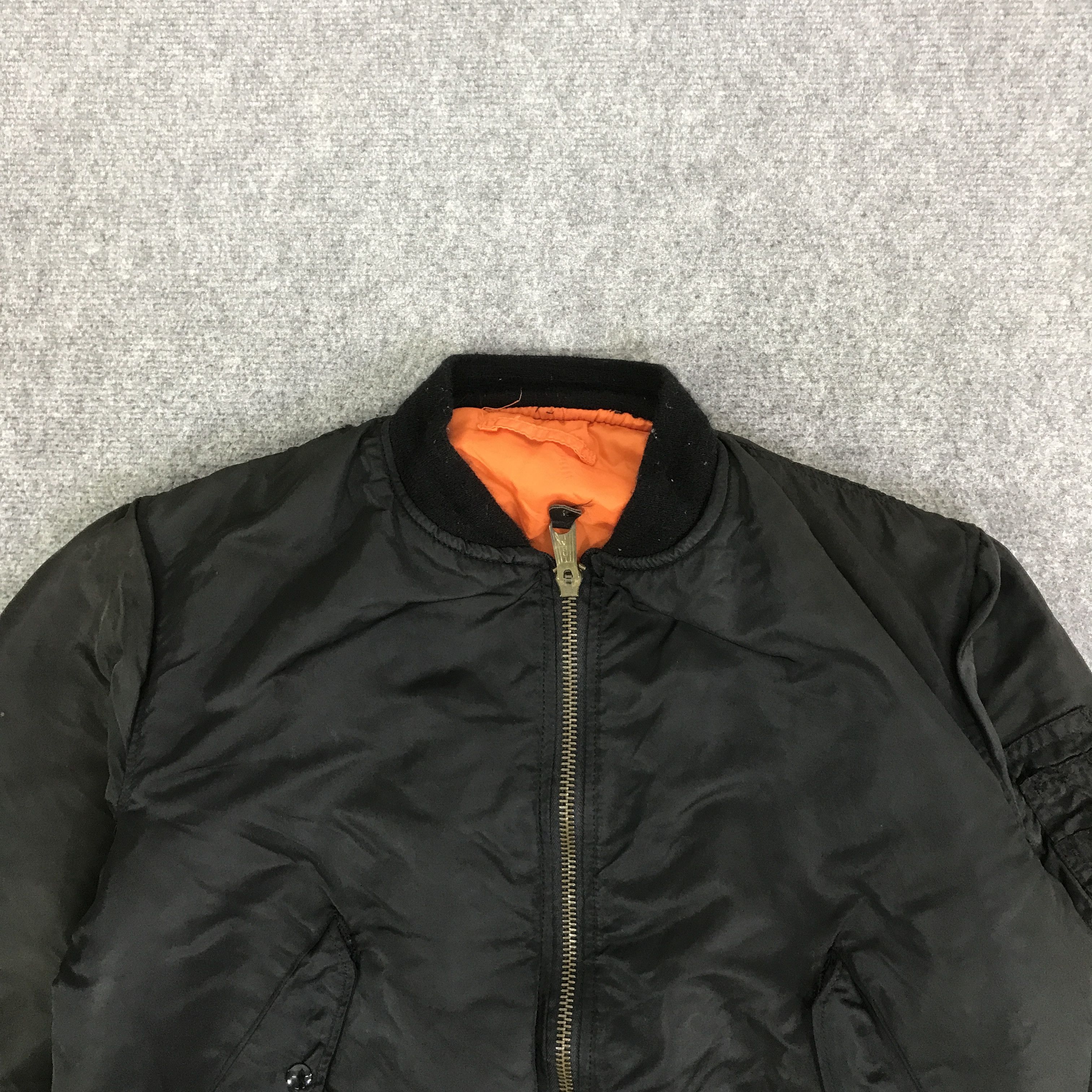 Alpha Industries ALPHA INDUSTRIES BLACK BOMBERS JACKET K120B8 Size US L / EU 52-54 / 3 - 2 Thumbnail