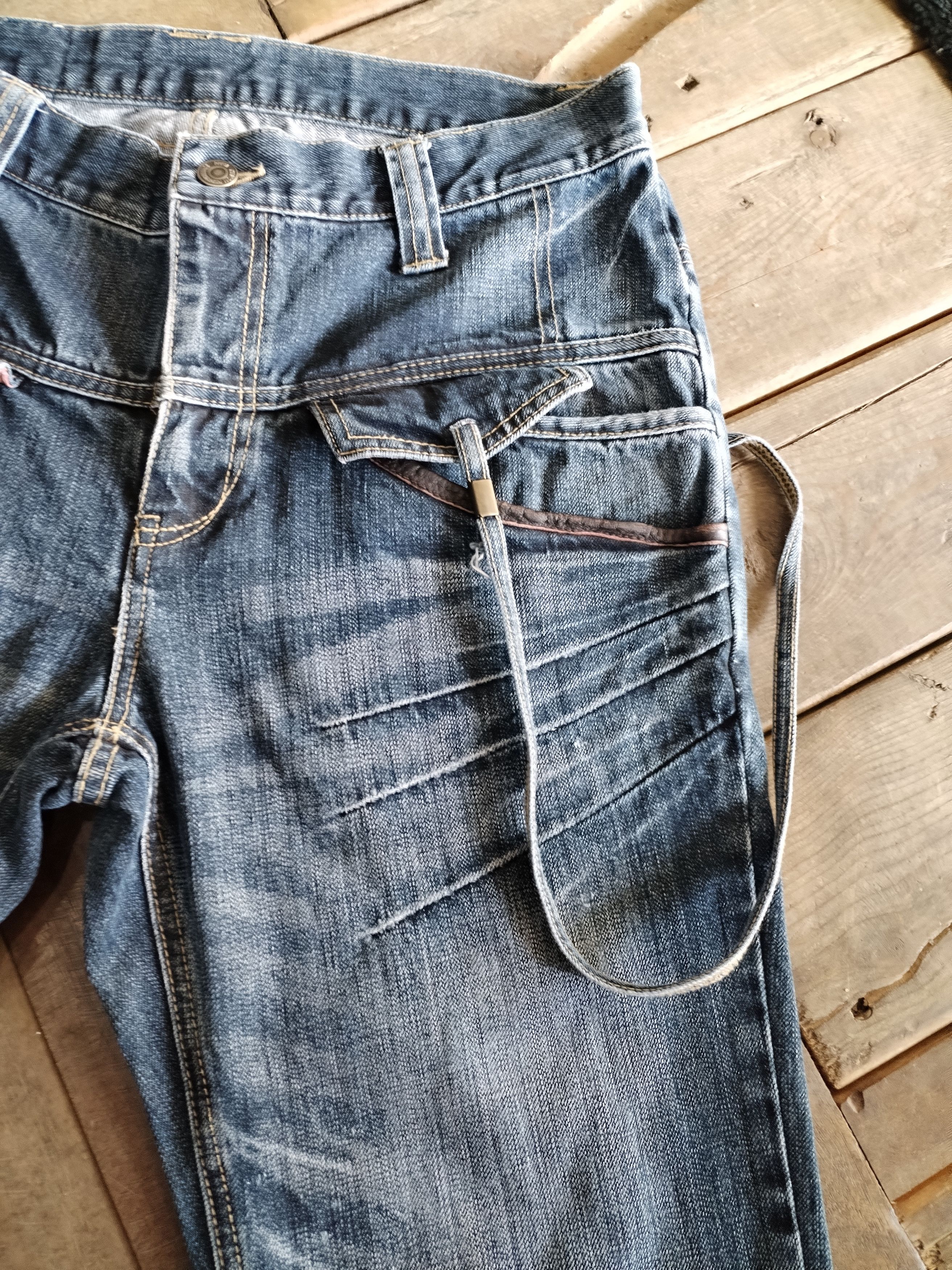 Japanese Brand PPFM FLARE Design Denim Size US 32 / EU 48 - 4 Thumbnail