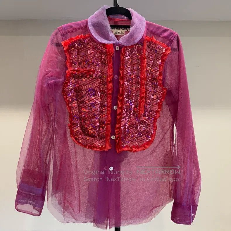 Comme des Garcons Comme Des Garcons Three-layer structure sequined tulle blo Size XS / US 0-2 / IT 36-38 - 1 Thumbnail