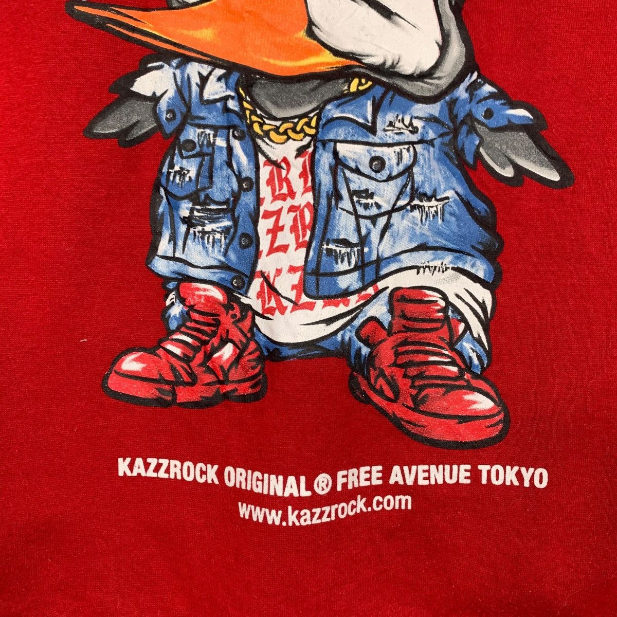 Japanese Brand KAZZROCK ORIGINAL Graphic Print Pullover Hoodies #3592-C164 Size US M / EU 48-50 / 2 - 3 Thumbnail