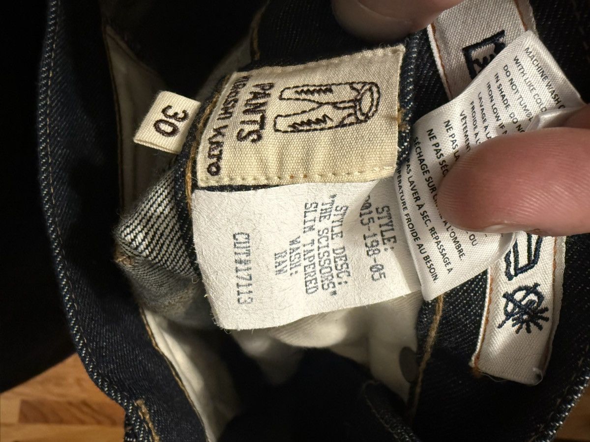 KATO Hiroshi Kato - Scissor Fit - Raw Wash Size US 30 / EU 46 - 3 Thumbnail