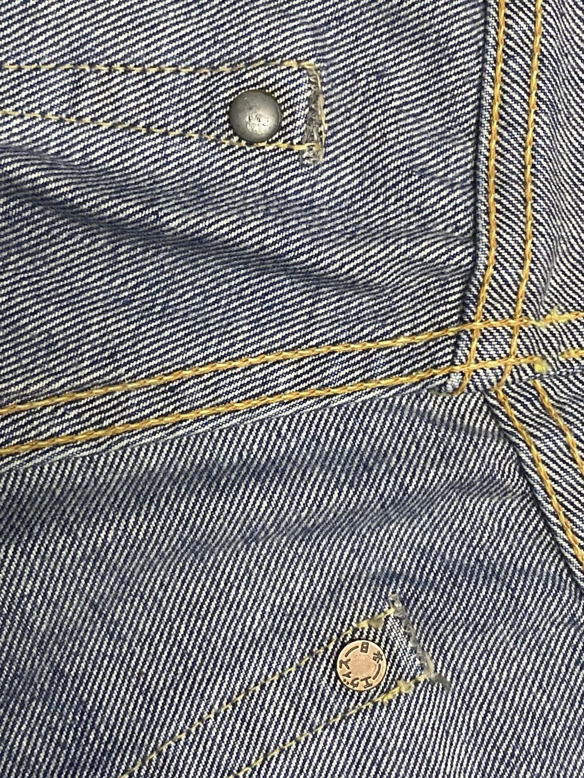 Evisu Rare archival Evisu x D.Bones x Japanese Tribute Selvedge Size US 32 / EU 48 - 14 Thumbnail