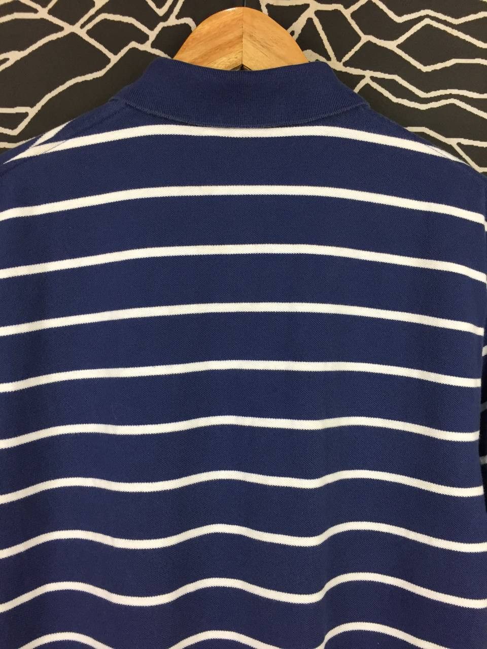 Polo Ralph Lauren Vtg Polo Ralph Lauren Small Logo Striped Polo Shirt Size L Size US L / EU 52-54 / 3 - 6 Thumbnail