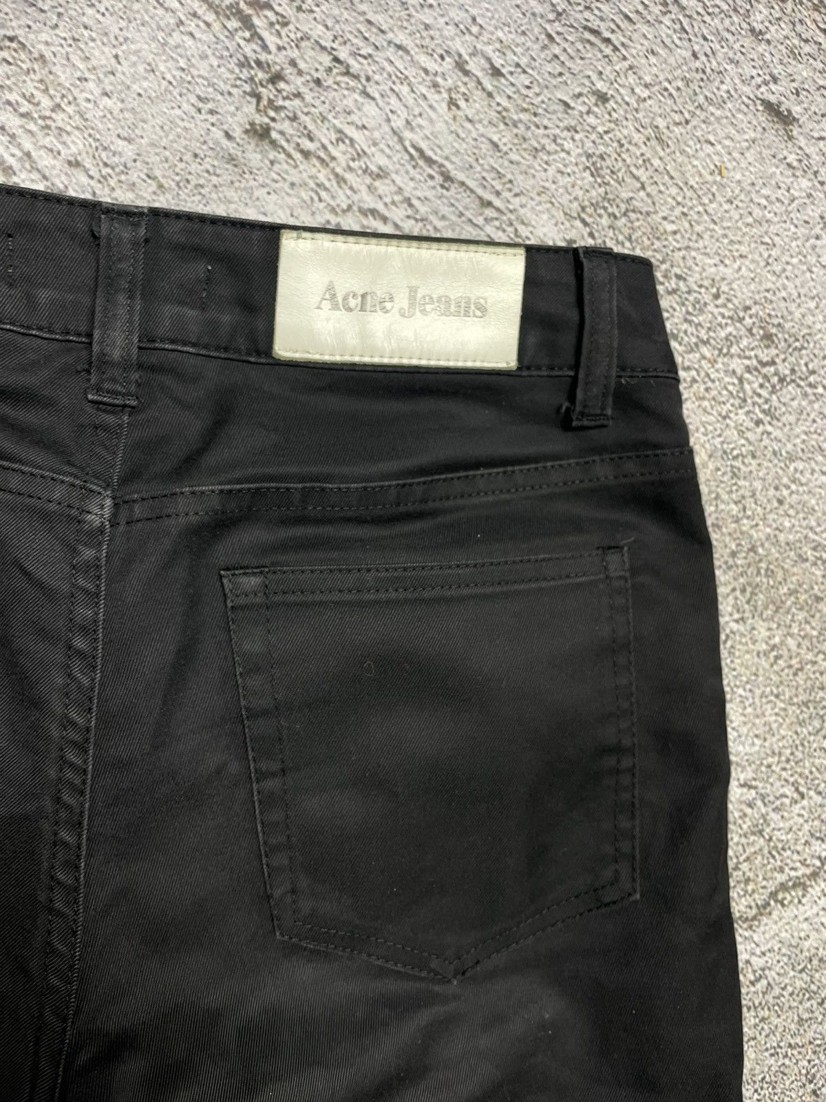 Acne Studios × Japanese Brand Acne Studios opium Waxed hex jeans japanese brand Size 34" / US 12 / IT 48 - 4 Thumbnail