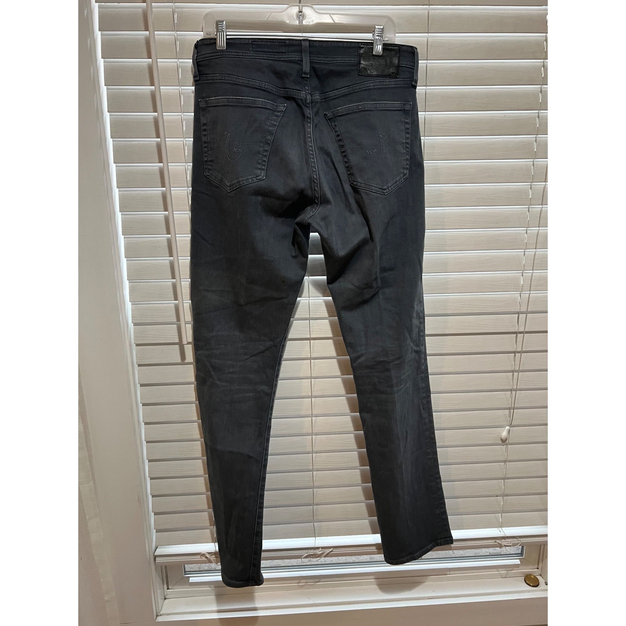 AG Adriano Goldschmied AG Adriano Goldschmied The Everett Slim Straight Jeans - Si Size US 33 - 3 Thumbnail