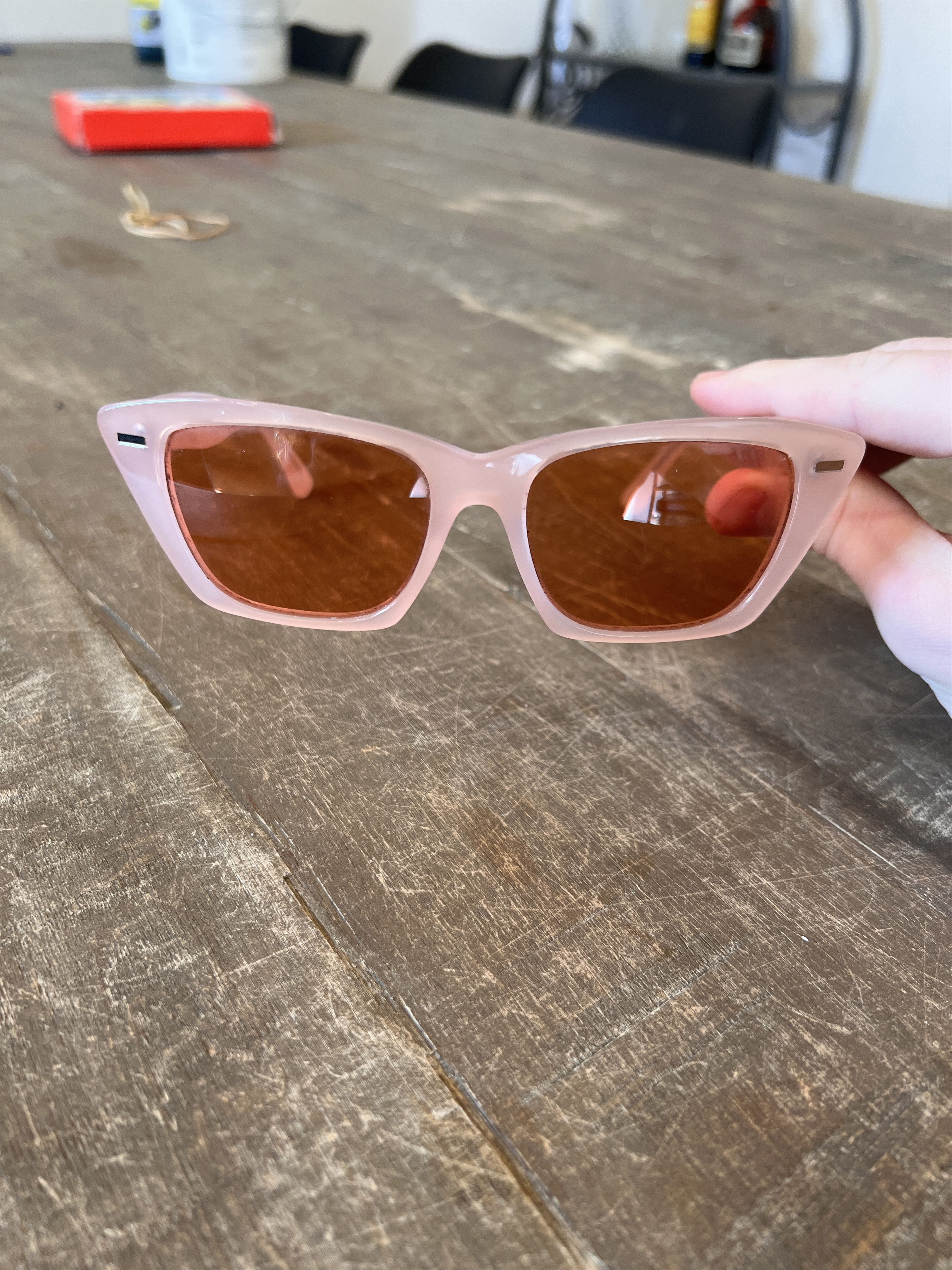 Acne Studios Unisex pink sunglasses 😎 Size ONE SIZE - 3 Thumbnail