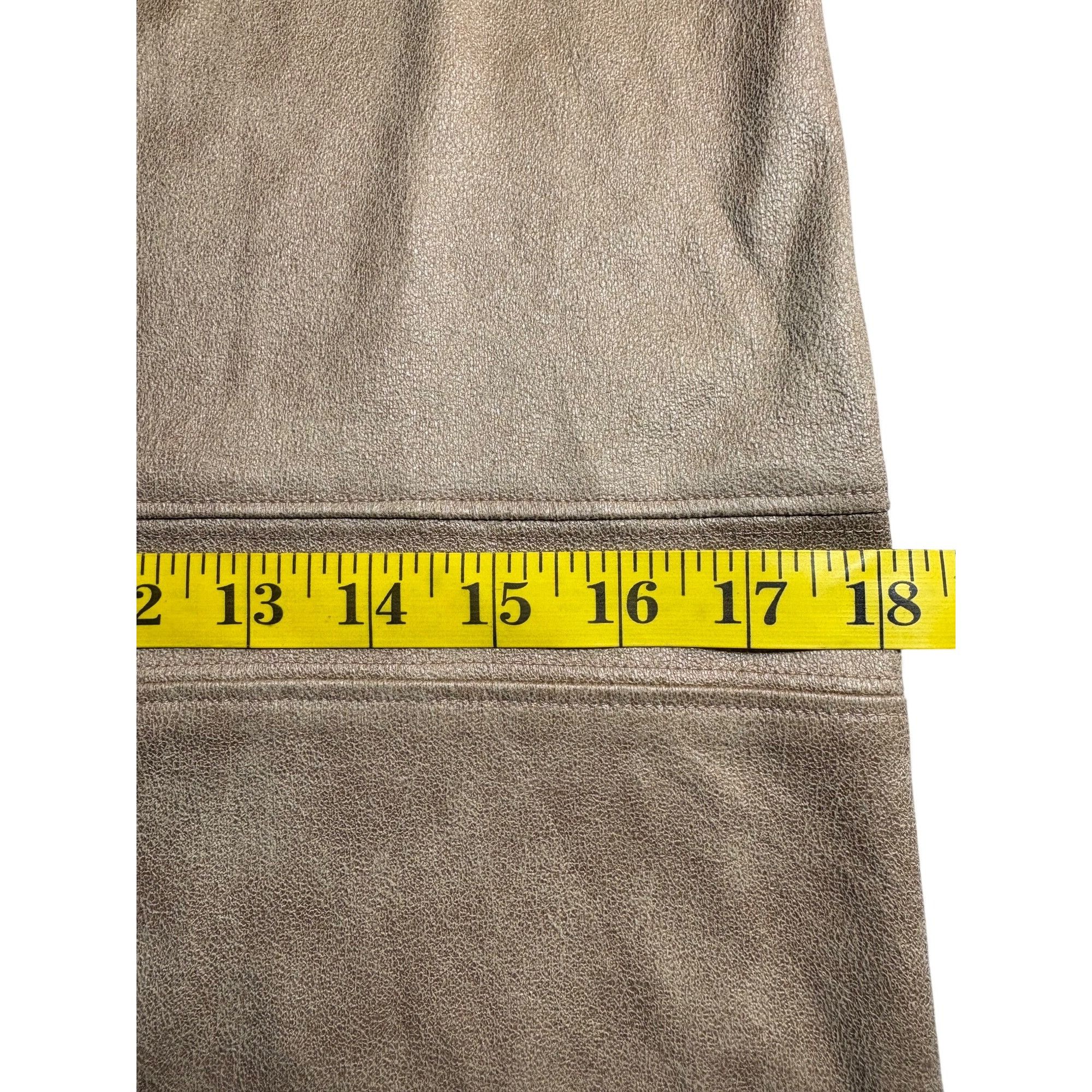 Other Lavender Brown Women Suede T-Shirt Dress Tan S Minimalist, Q Size S / US 4 / IT 40 - 7 Thumbnail