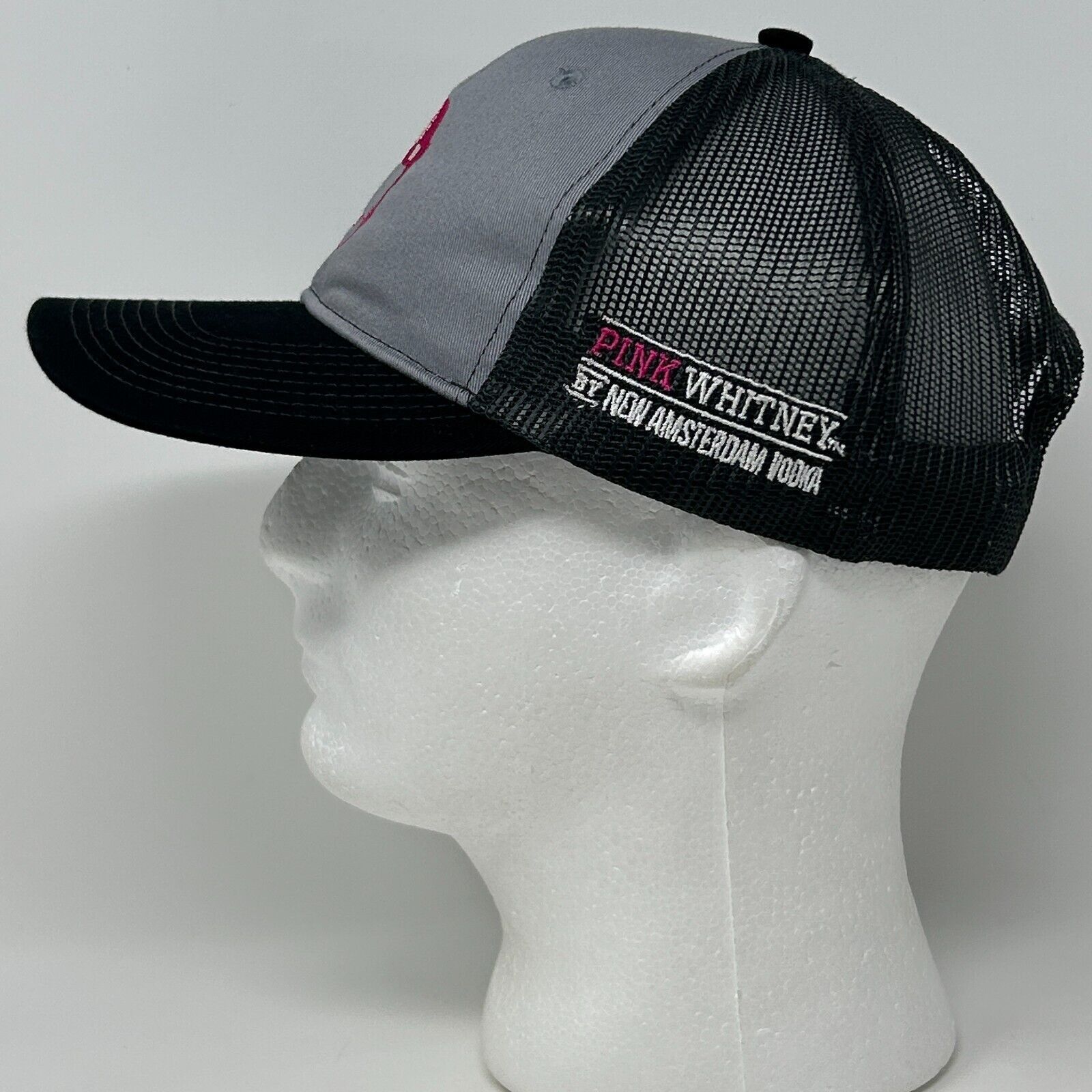 Port Authority Spittin Chiclets Pink Whitney Trucker Hat Baseball Cap Size ONE SIZE - 4 Thumbnail