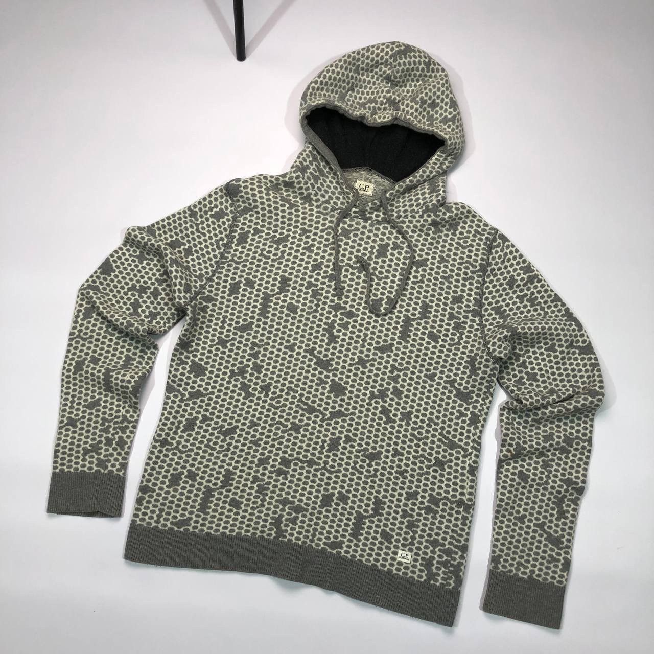 Vintage Vintage CP Company Hoodie Wool Size L / US 10 / IT 46 - 1 Thumbnail