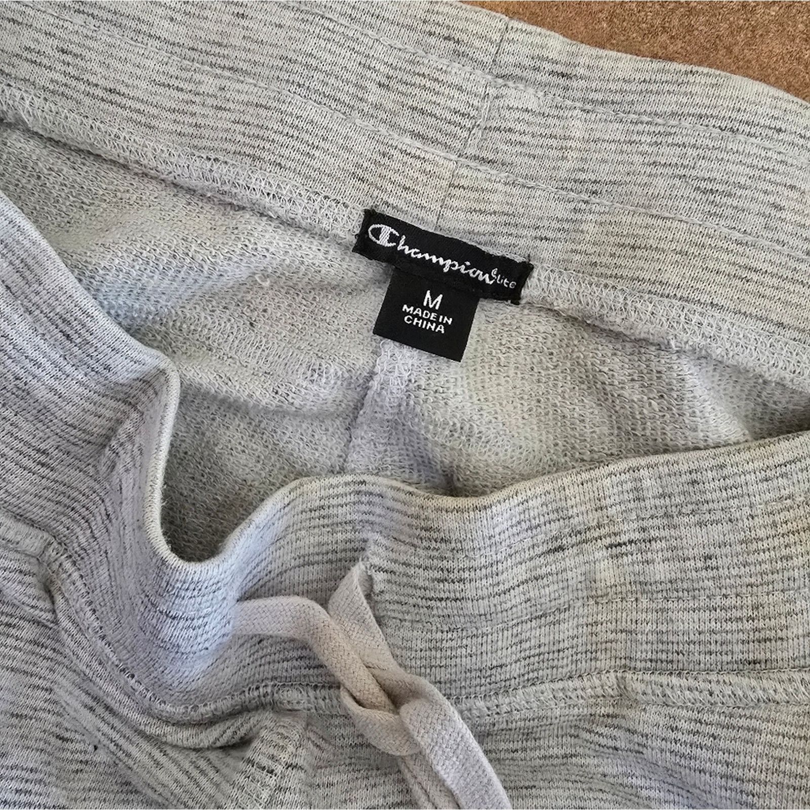 Champion Grey Heathered | CHAMPION | Banded Sweats Size 30" / US 8 / IT 44 - 3 Thumbnail