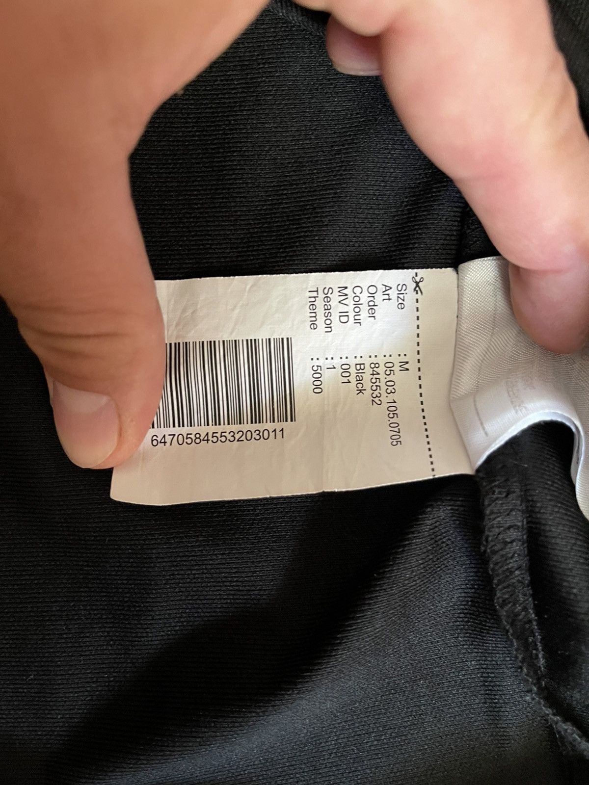 Other FSBN Reckless Baseball Jersey Men’s SizeM Black Athletic Fit Size US M / EU 48-50 / 2 - 9 Thumbnail