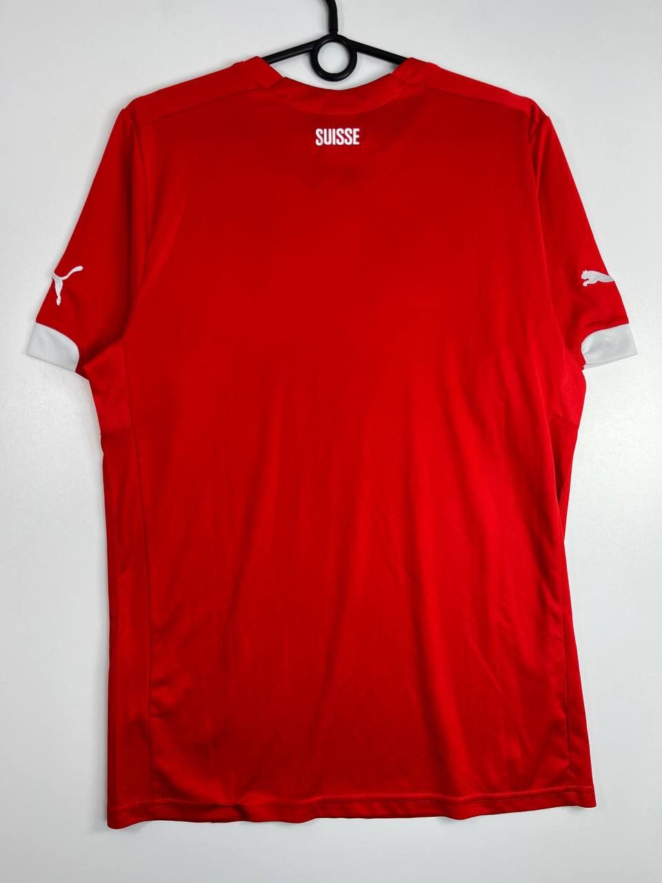 Puma Switzerland National Team Football Shirt Puma Jersey Red M Size US M / EU 48-50 / 2 - 5 Thumbnail