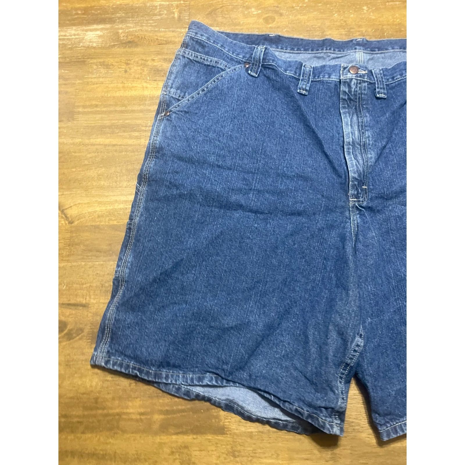 Lee Lee Shorts Mens Bermuda Casual Denim Blue 52 Pockets Big & Tall Regular Size 52 Men’s Size US 36 / EU 52 - 3 Thumbnail