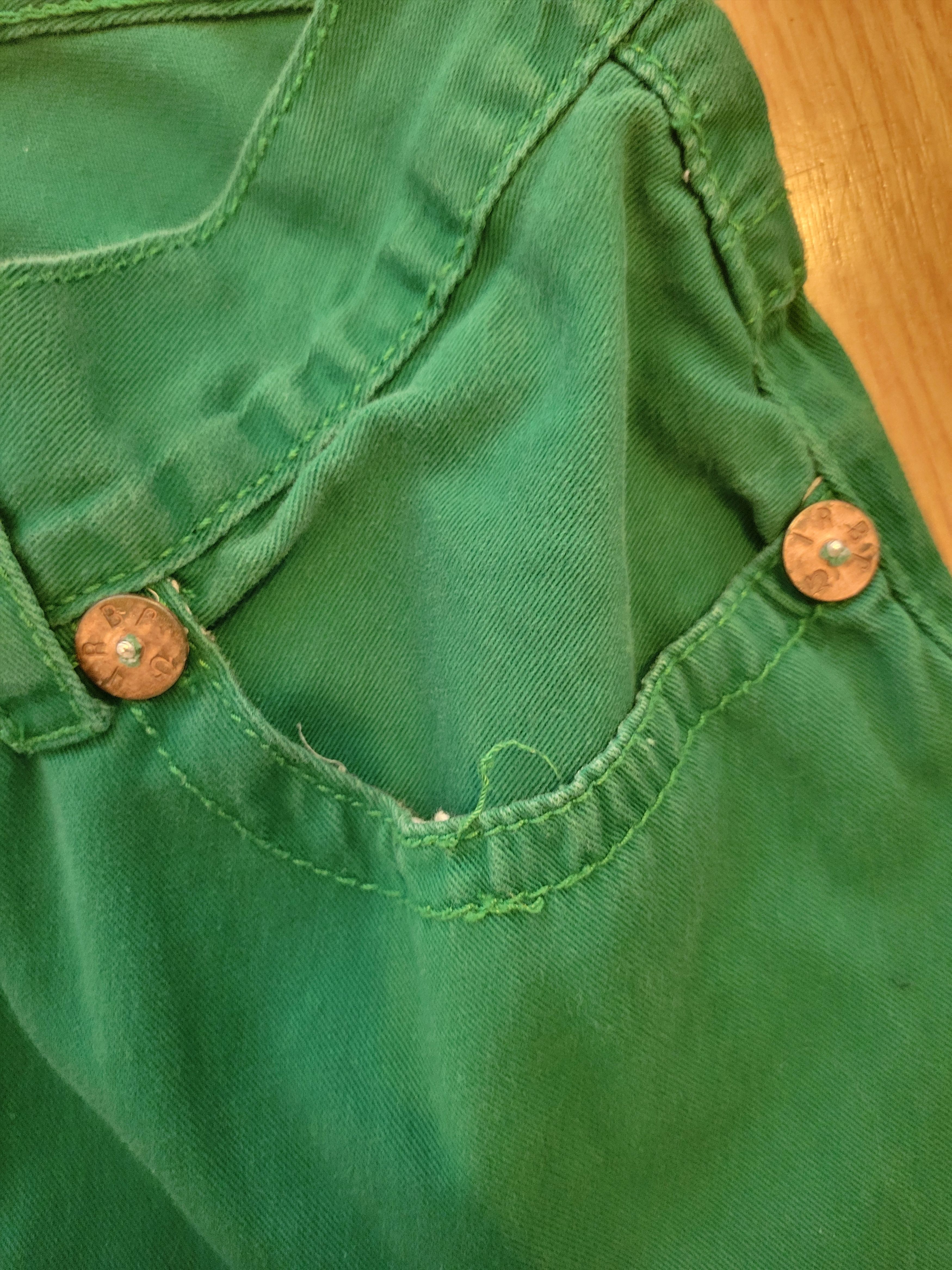 True Religion Green 90's True Religion Jeans Size US 36 / EU 52 - 8 Thumbnail