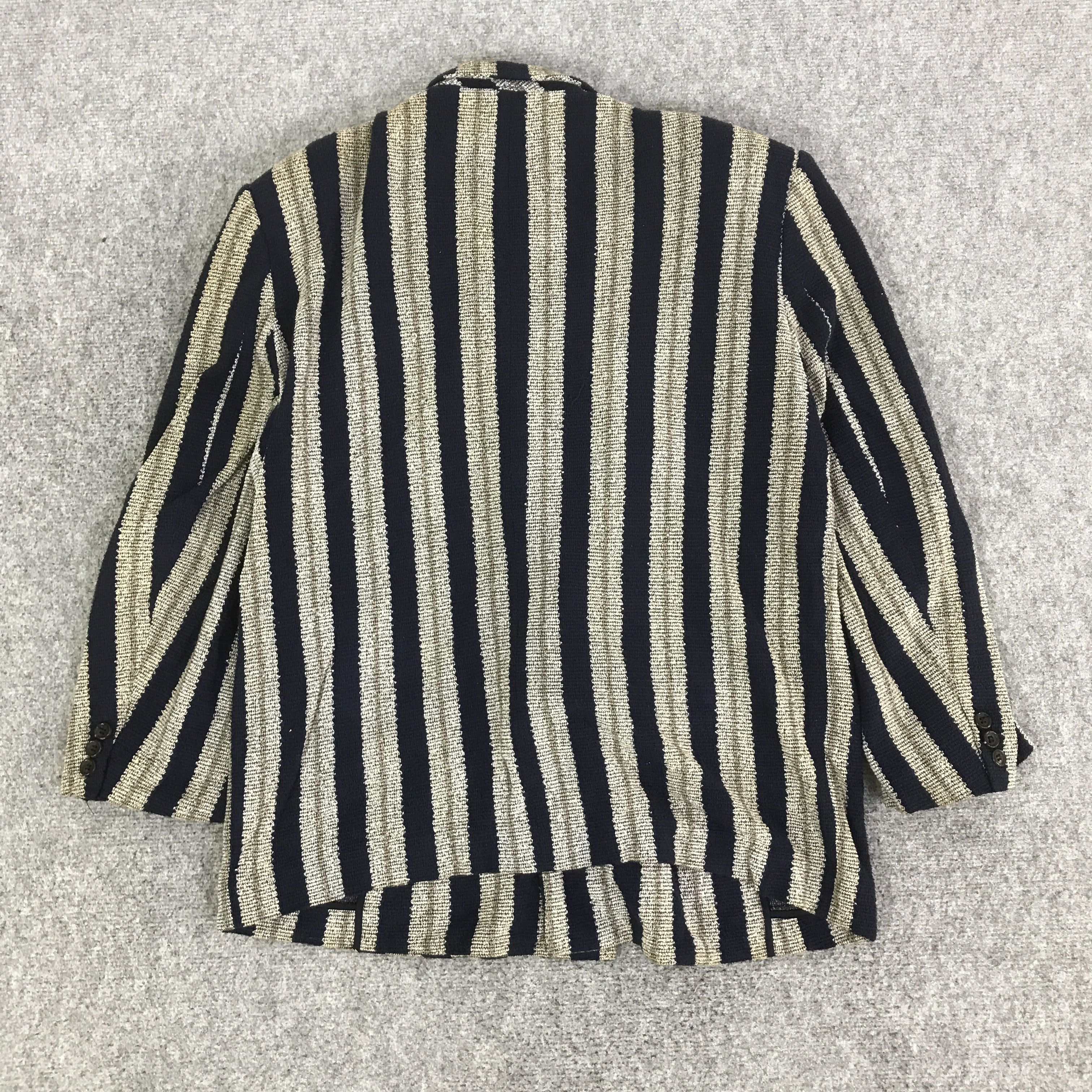 Comme des Garcons 1988 COMME DES GARCONS HOMME BLAZER JACKET K112B6 Size US L / EU 52-54 / 3 - 3 Thumbnail