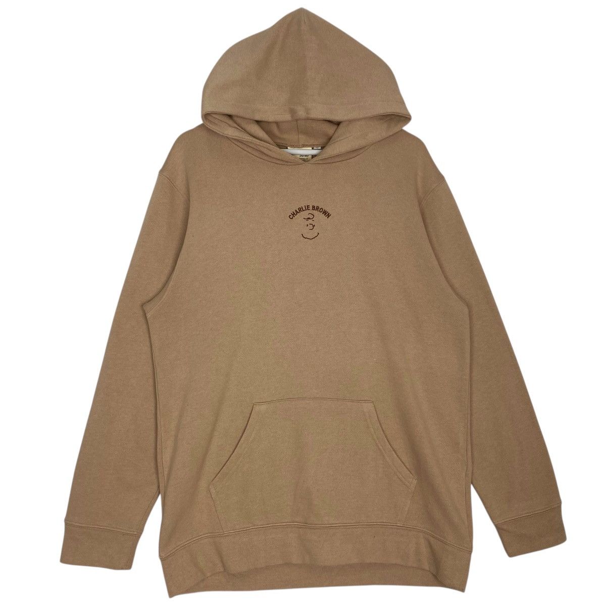 Vintage Vintage Peanuts Printed Hoodie Sweater Beige Pullover Size M Size US M / EU 48-50 / 2 - 1 Thumbnail
